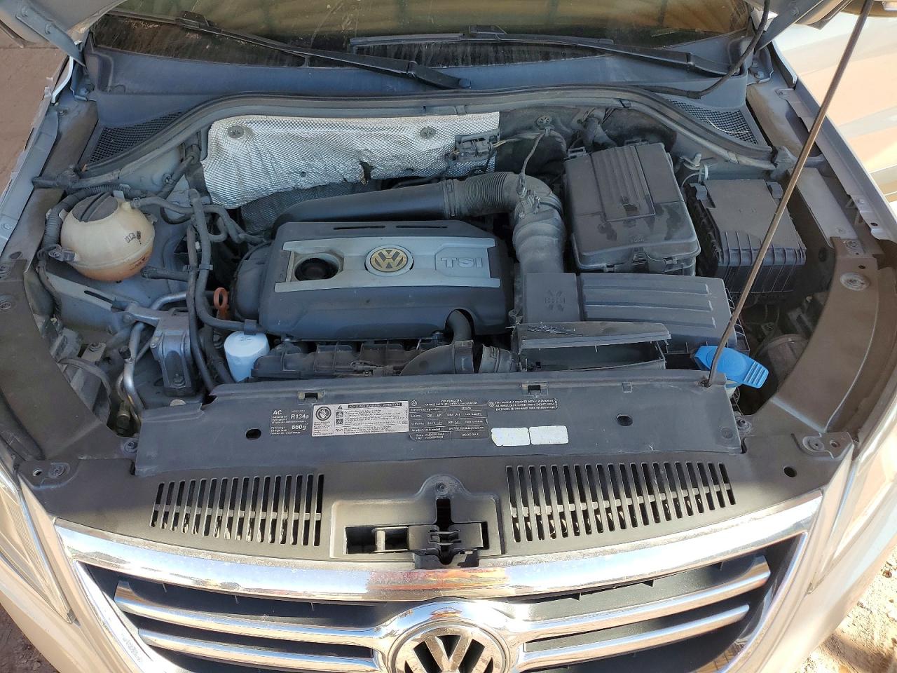 2010 Volkswagen Tiguan Se Серебряный vin: WVGBV7AX5AW524754