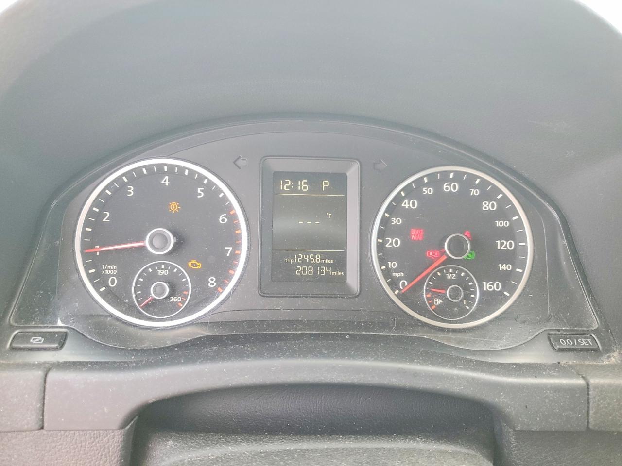 2011 Volkswagen Tiguan S Black vin: WVGBV7AX5BW522066