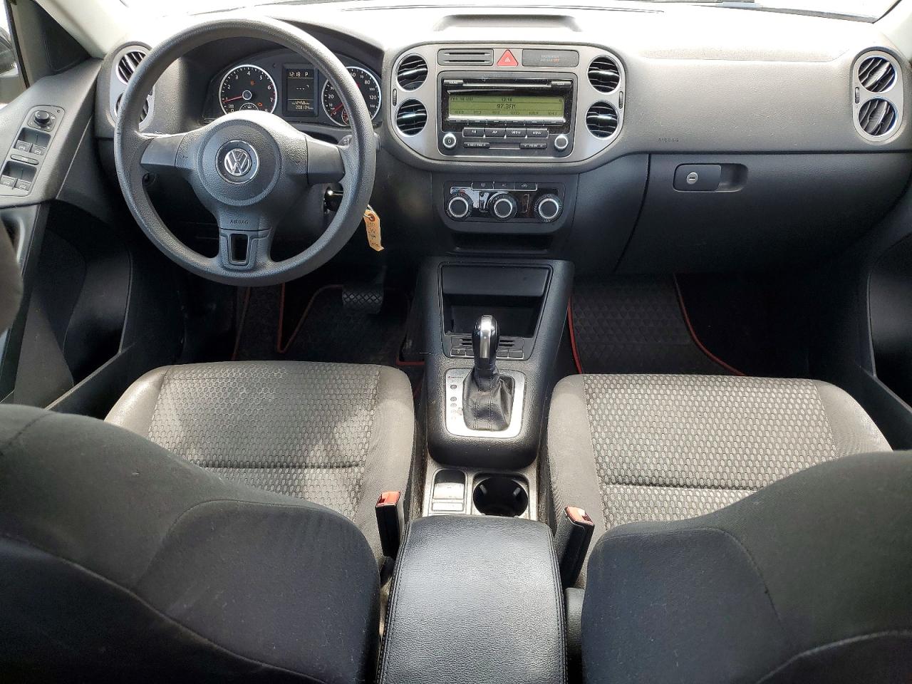 2011 Volkswagen Tiguan S Black vin: WVGBV7AX5BW522066