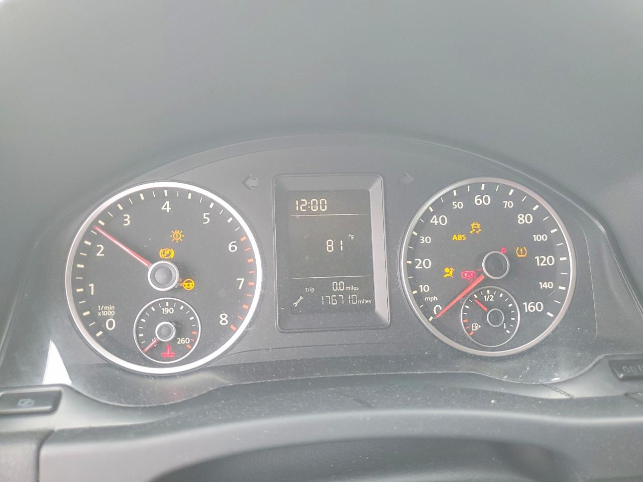 2011 Volkswagen Tiguan S Charcoal vin: WVGBV7AX5BW567122