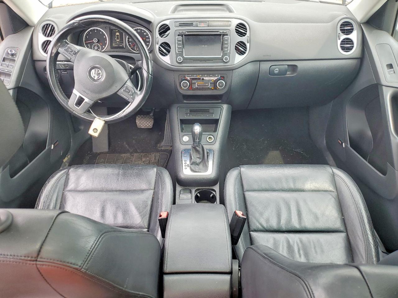 2012 Volkswagen Tiguan S Charcoal vin: WVGBV7AX5CW000443
