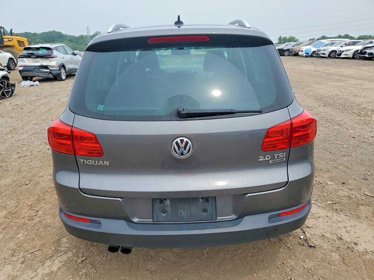 2012 Volkswagen Tiguan S Charcoal vin: WVGBV7AX5CW000443