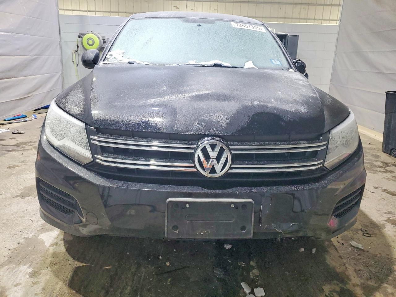 2012 Volkswagen Tiguan S/se/sel Black vin: WVGBV7AX5CW607037