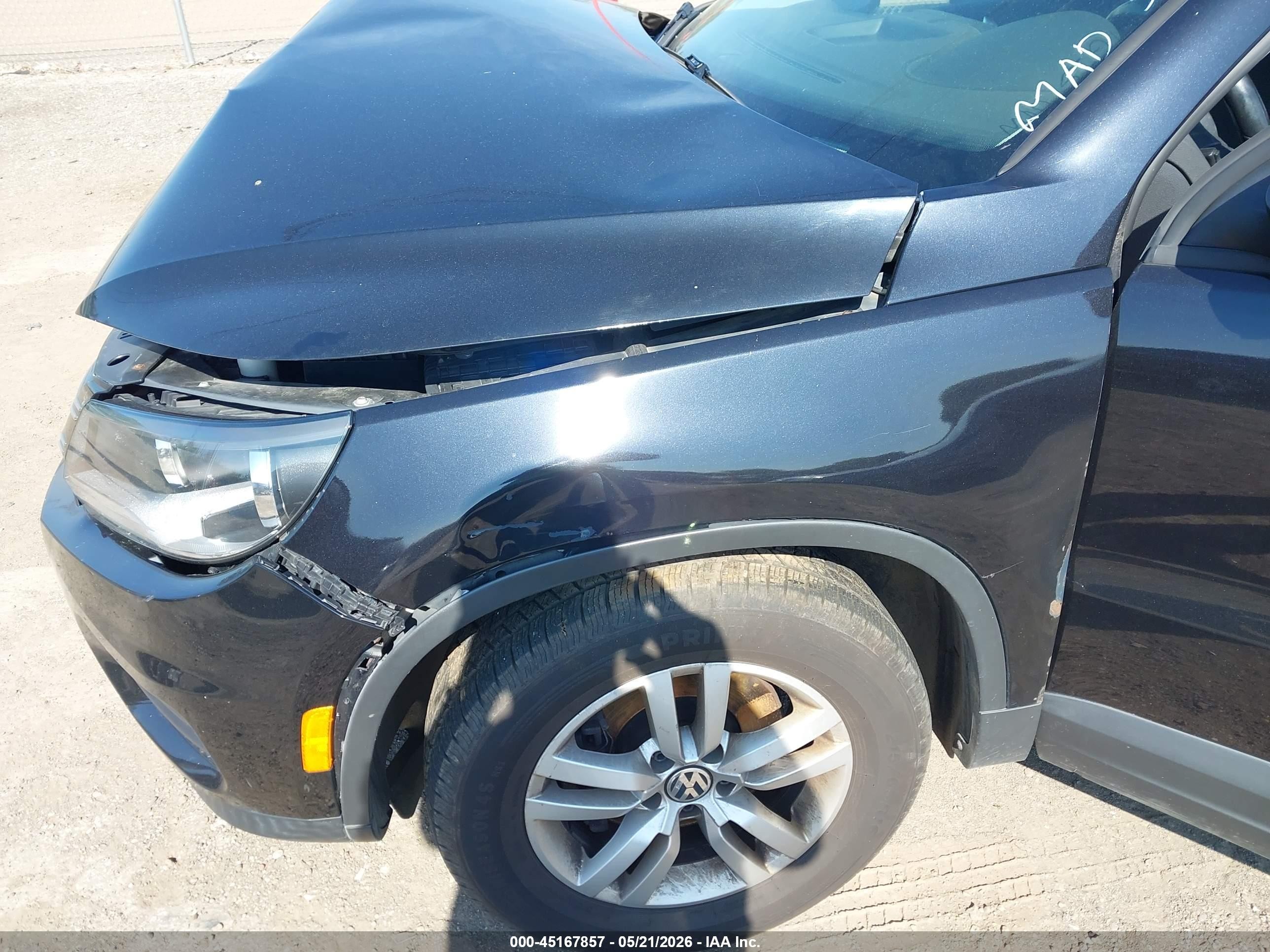 2013 Volkswagen Tiguan S Black vin: WVGBV7AX5DW538223