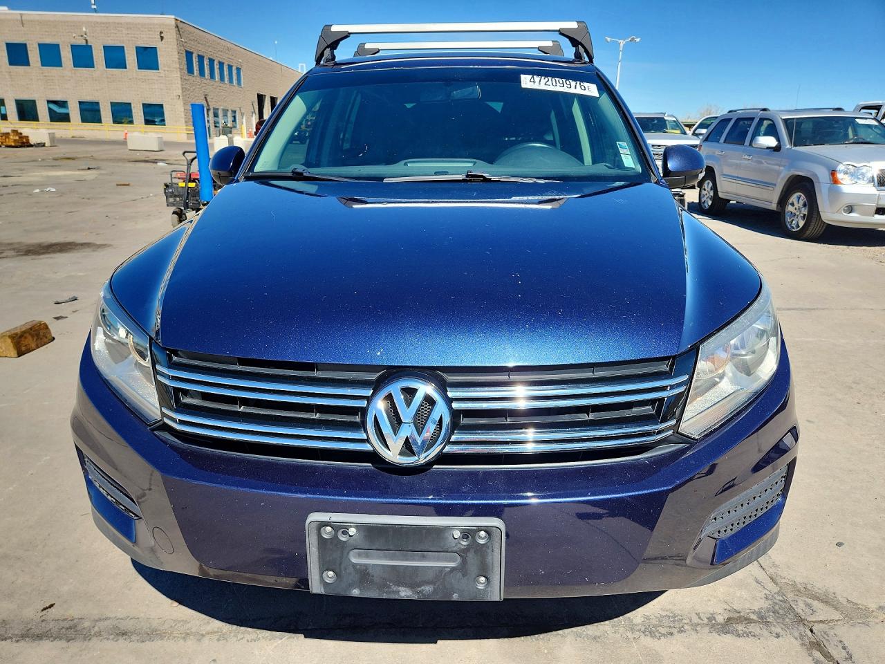 2013 Volkswagen Tiguan S Blue vin: WVGBV7AX5DW545480