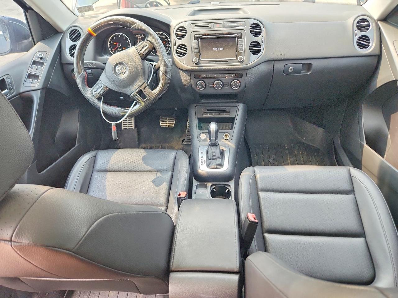 2015 Volkswagen Tiguan S Black vin: WVGBV7AX5FW609889