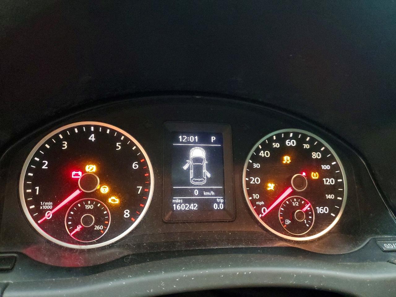 2010 Volkswagen Tiguan Se Gray vin: WVGBV7AX6AW509549