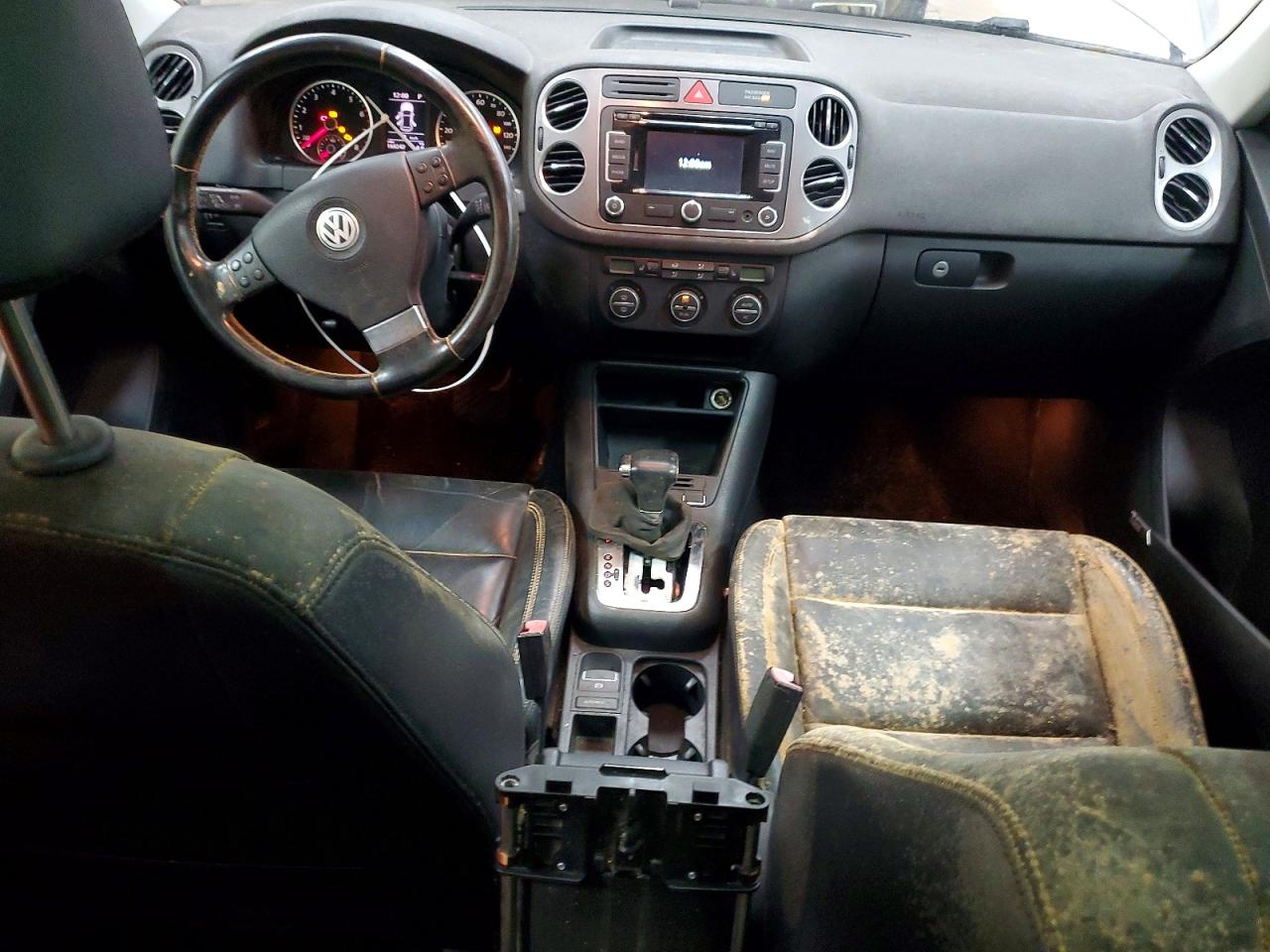 2010 Volkswagen Tiguan Se Gray vin: WVGBV7AX6AW509549
