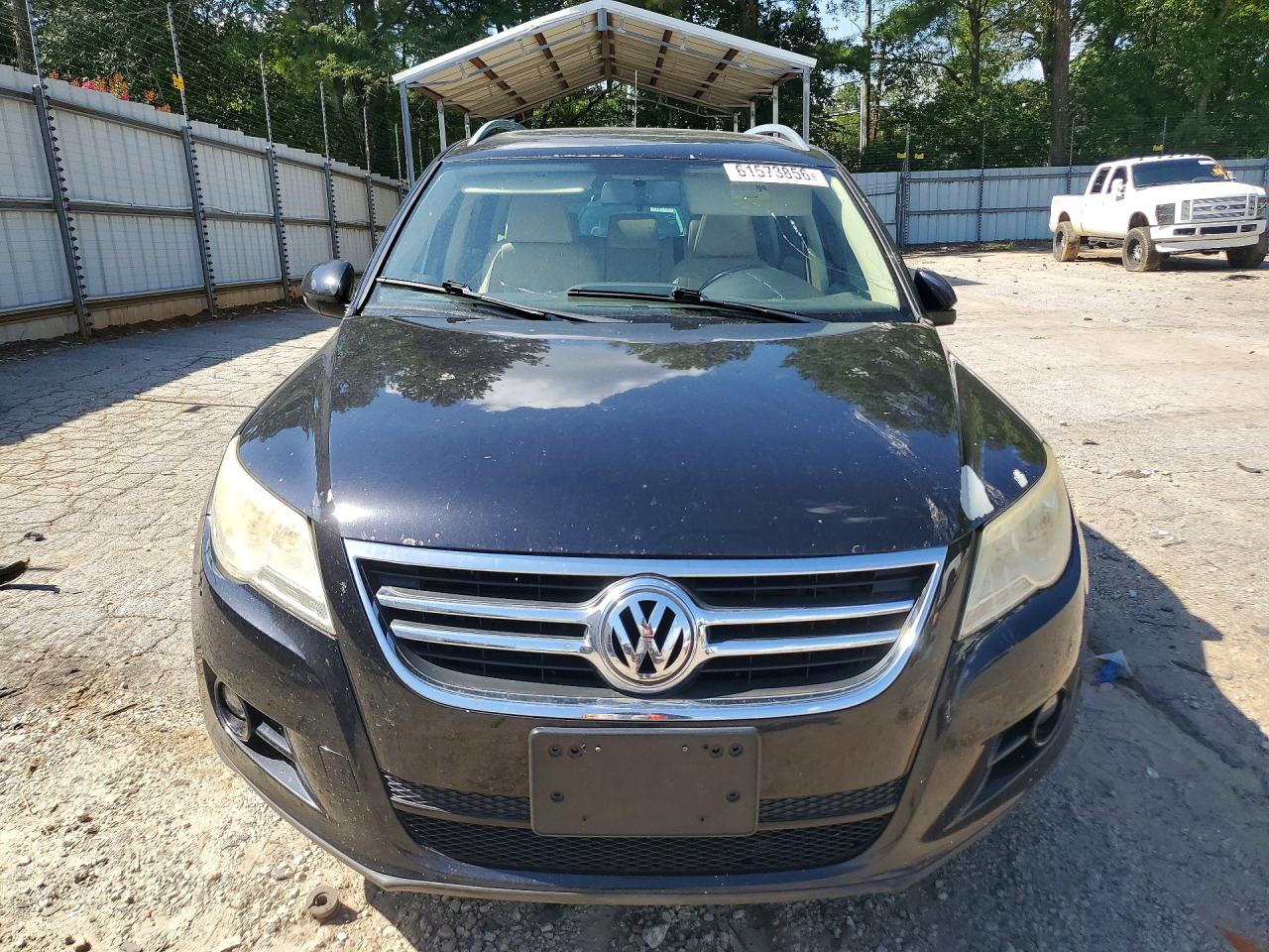2011 Volkswagen Tiguan S Black vin: WVGBV7AX6BW500528