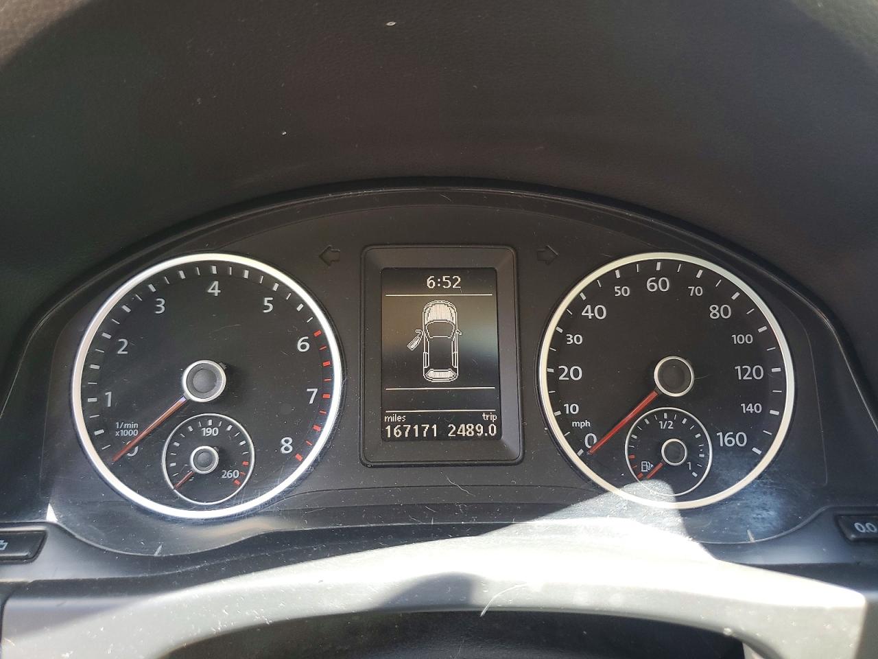 2011 Volkswagen Tiguan S Black vin: WVGBV7AX6BW500528