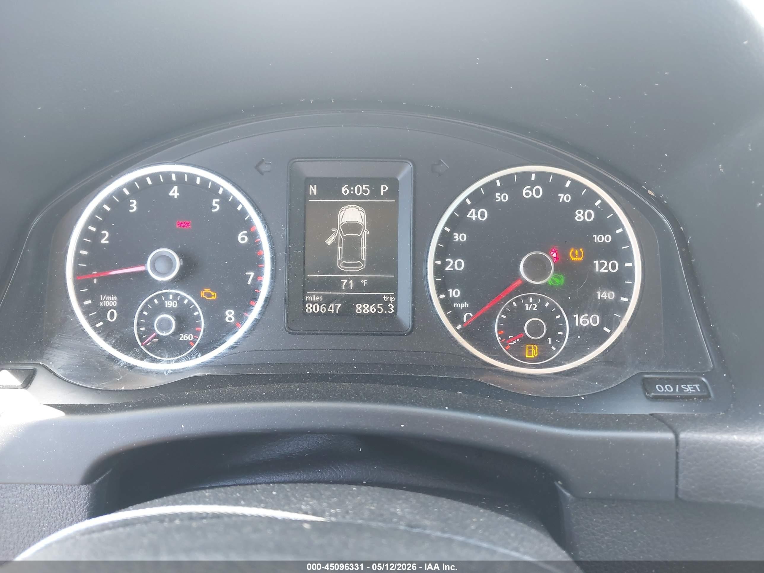 2012 Volkswagen Tiguan Se Silver vin: WVGBV7AX7CW548895
