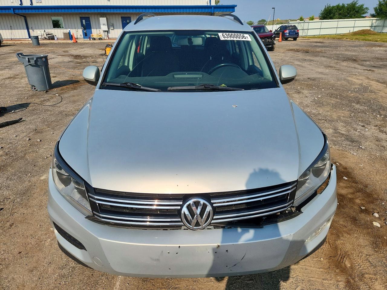 2015 Volkswagen Tiguan S Silver vin: WVGBV7AX7FW520387