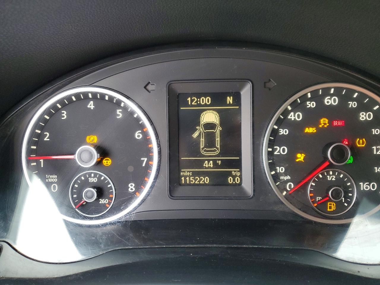 2012 Volkswagen Tiguan S Gray vin: WVGBV7AX8CW088341