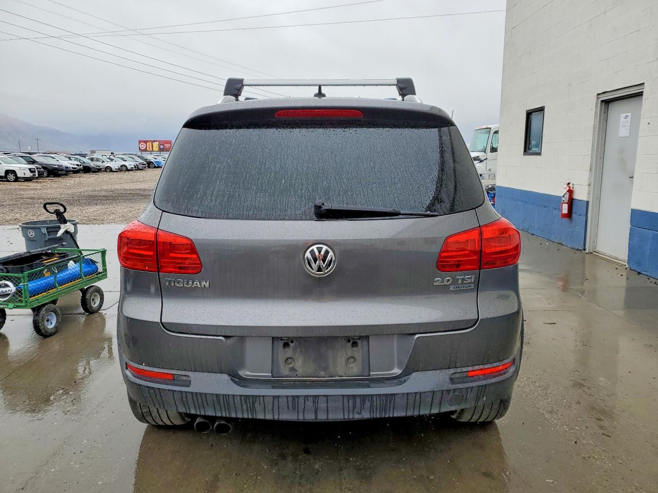 2012 Volkswagen Tiguan S Gray vin: WVGBV7AX8CW088341