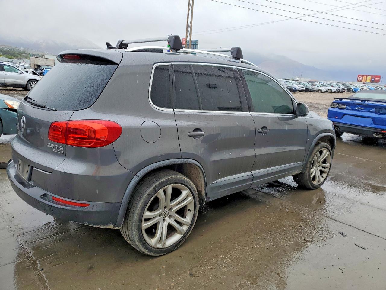 2012 Volkswagen Tiguan S Gray vin: WVGBV7AX8CW088341