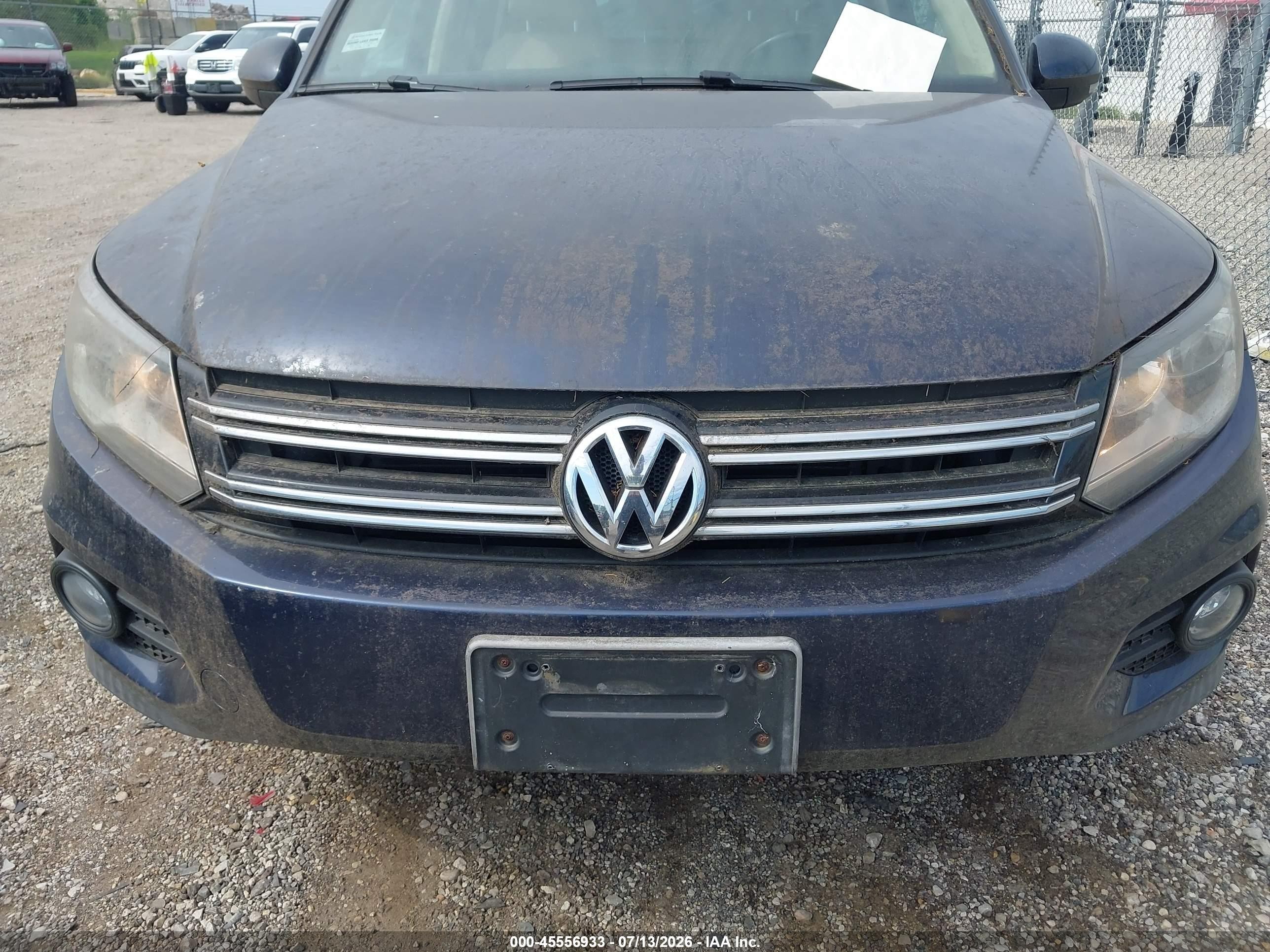 2012 Volkswagen Tiguan Se vin: WVGBV7AX8CW508048