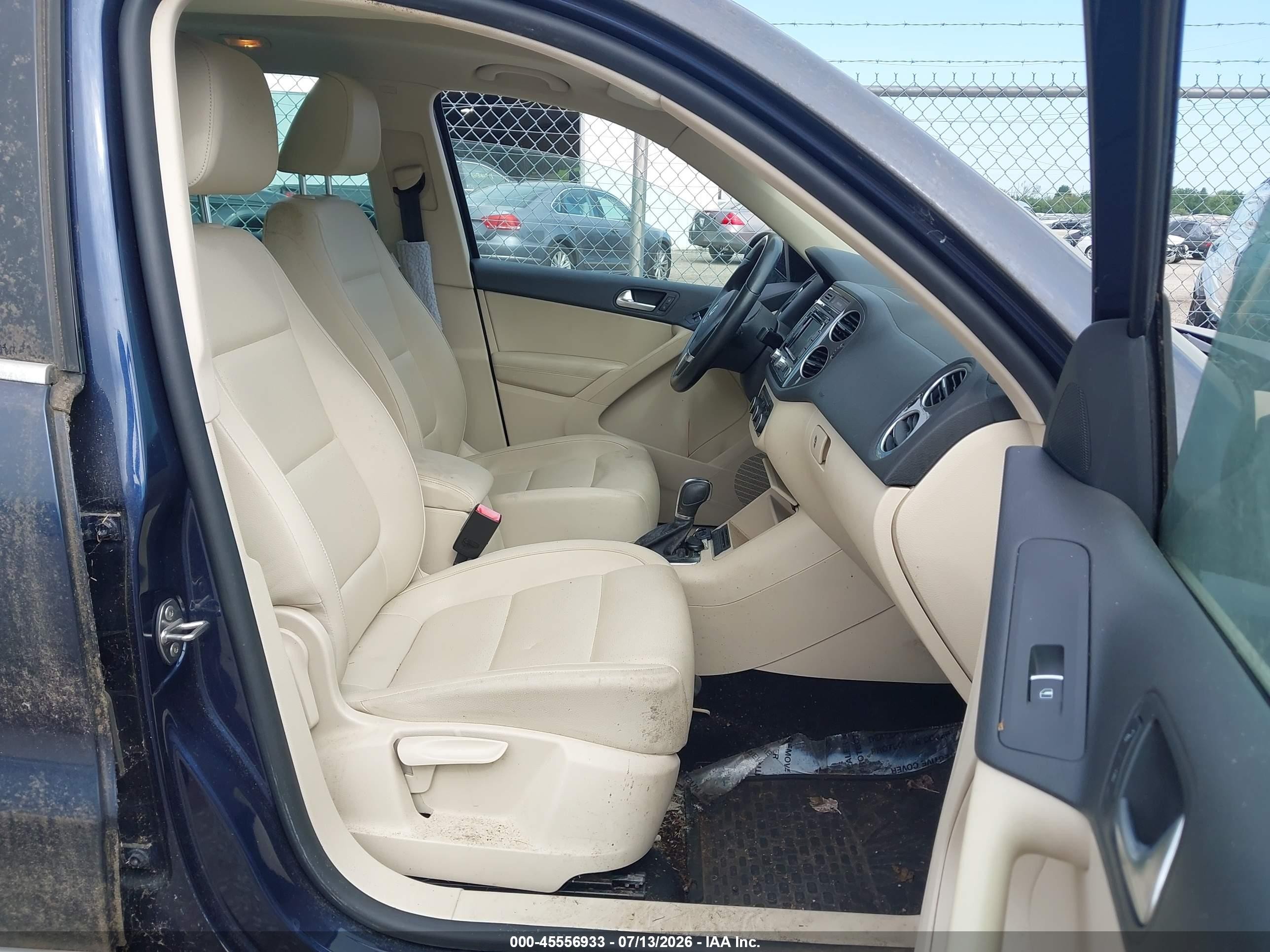 2012 Volkswagen Tiguan Se vin: WVGBV7AX8CW508048