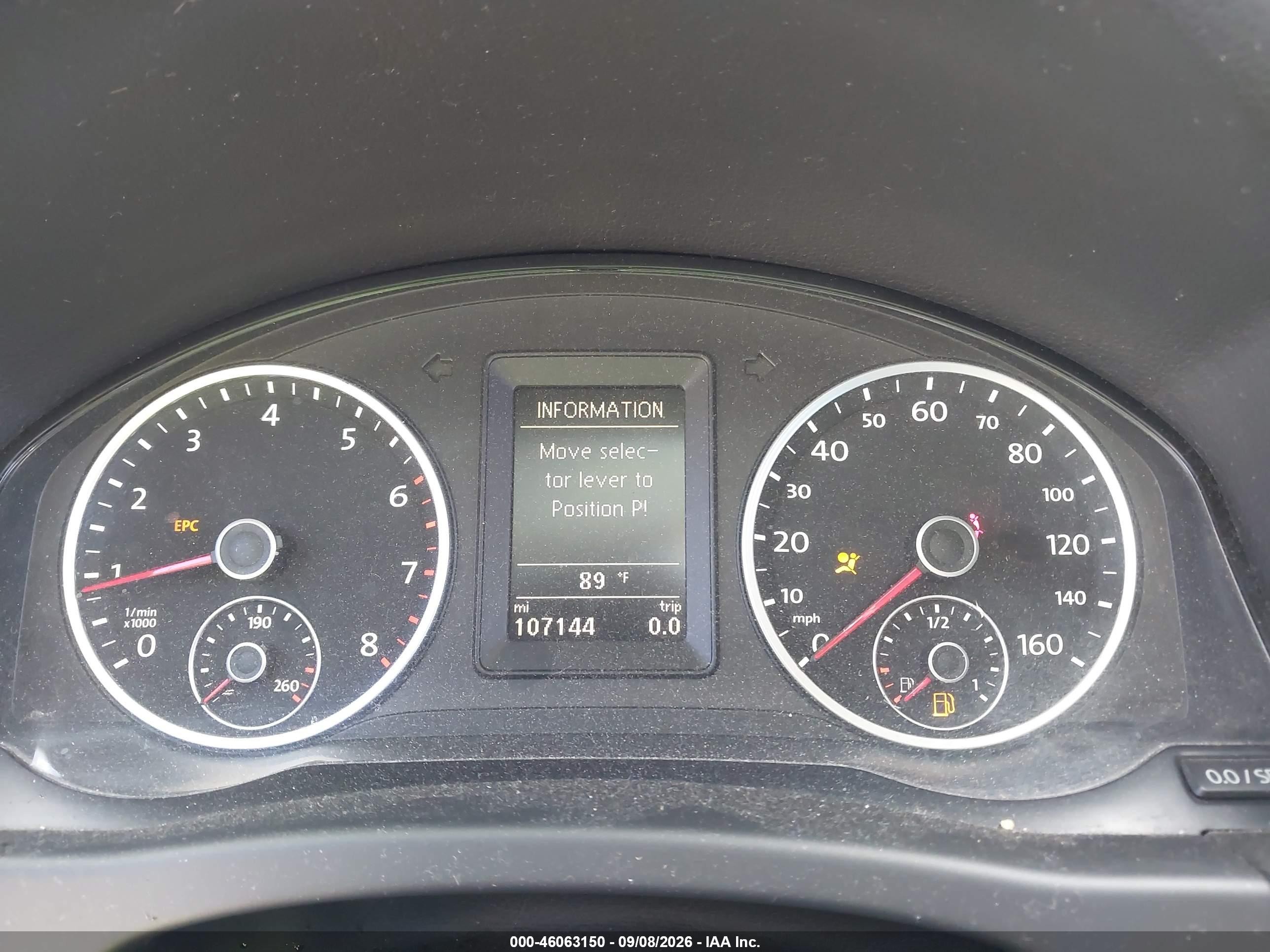 2013 Volkswagen Tiguan Se Gray vin: WVGBV7AX8DW005346