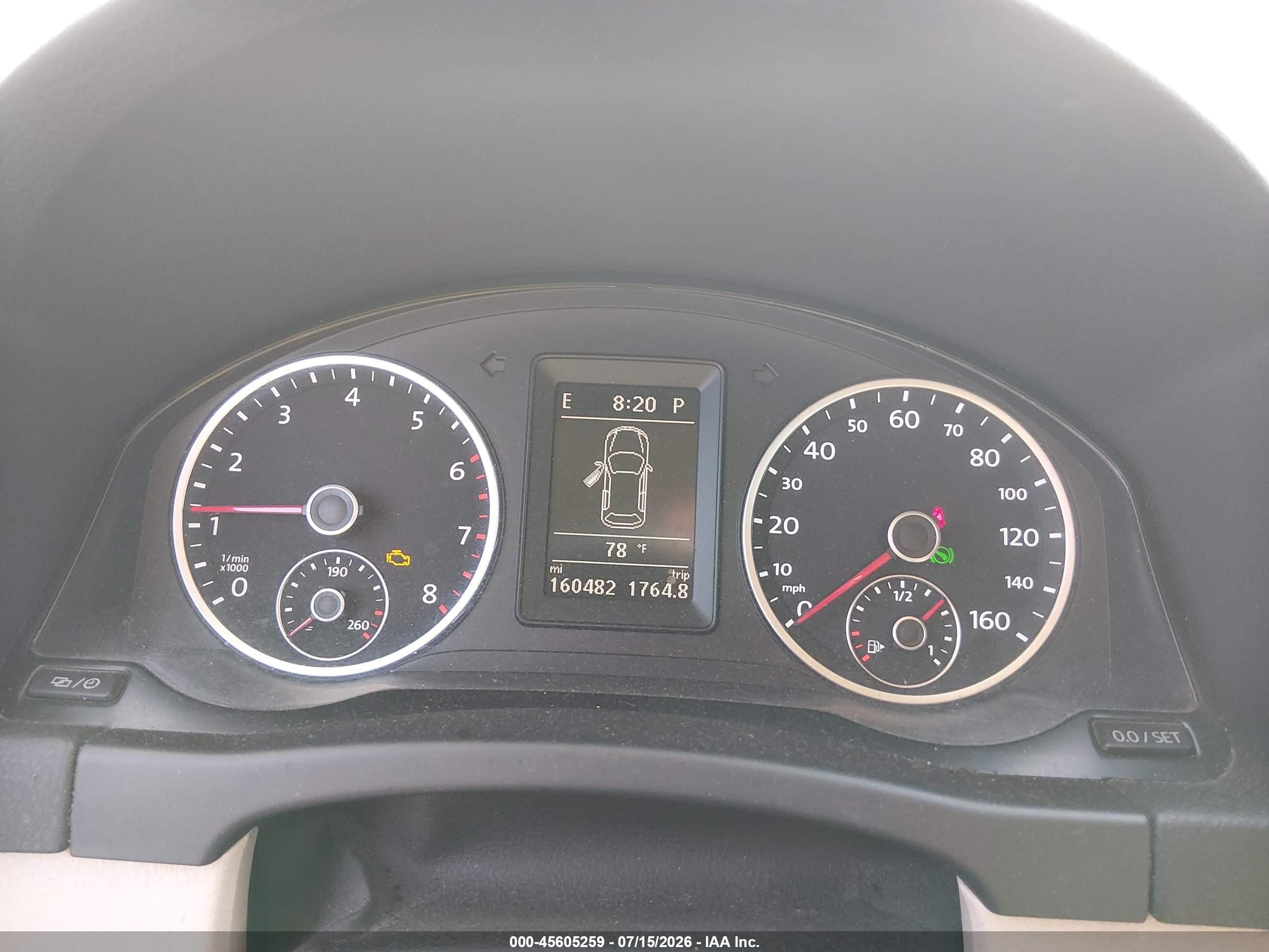 2013 Volkswagen Tiguan Se Blue vin: WVGBV7AX8DW544159