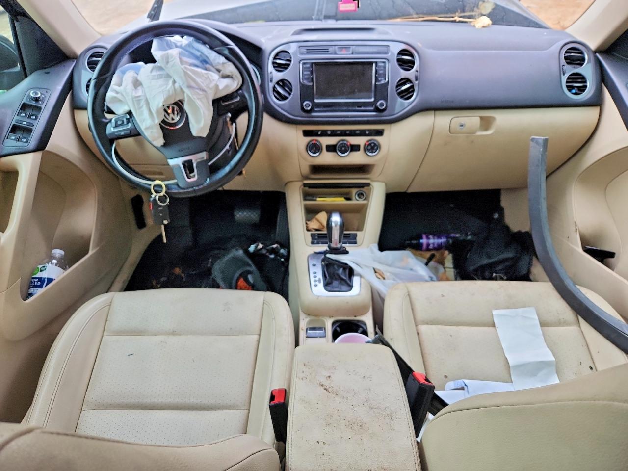 2013 Volkswagen Tiguan S Black vin: WVGBV7AX8DW546574