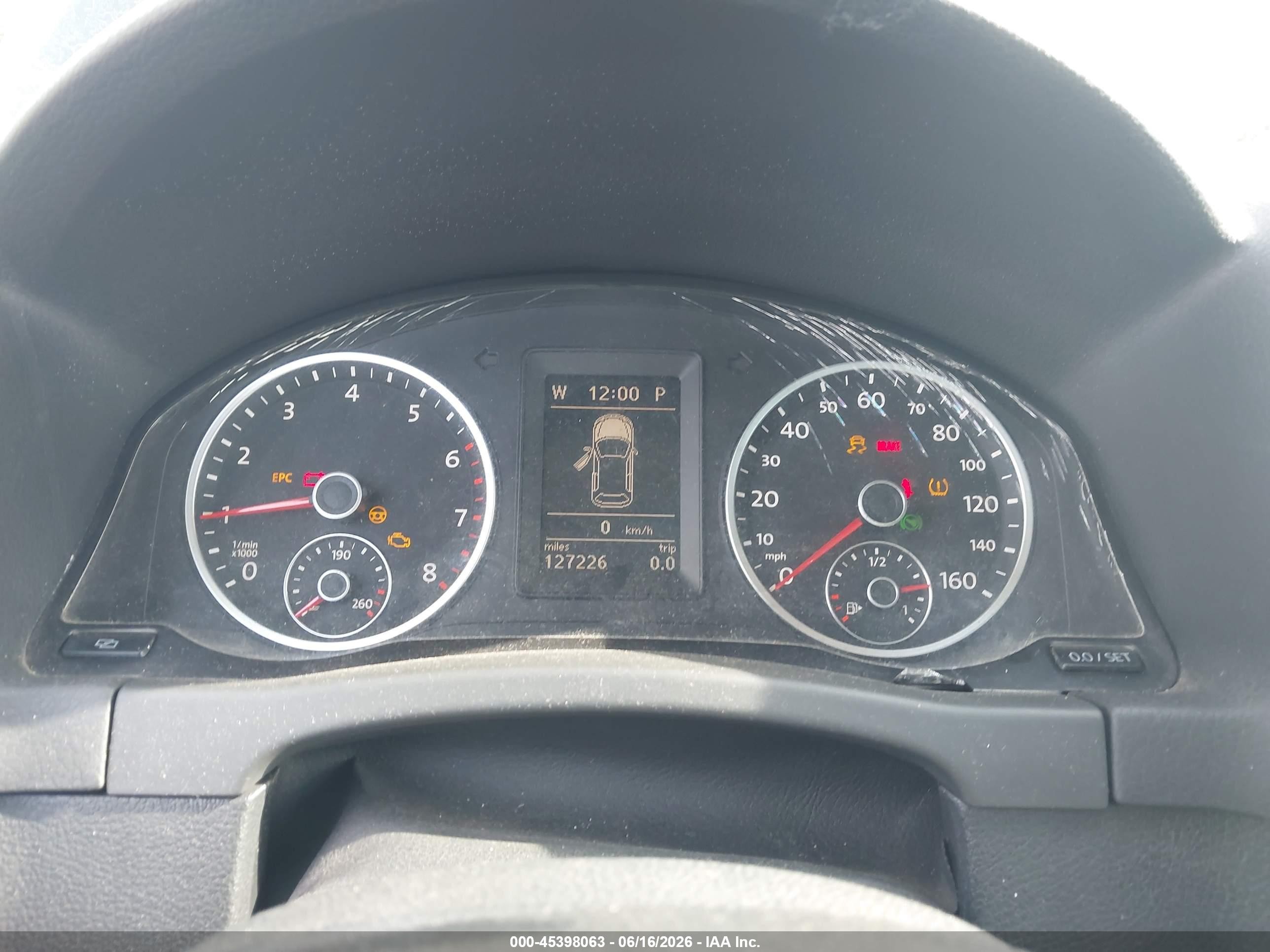 2010 Volkswagen Tiguan Se Черный vin: WVGBV7AX9AW500991