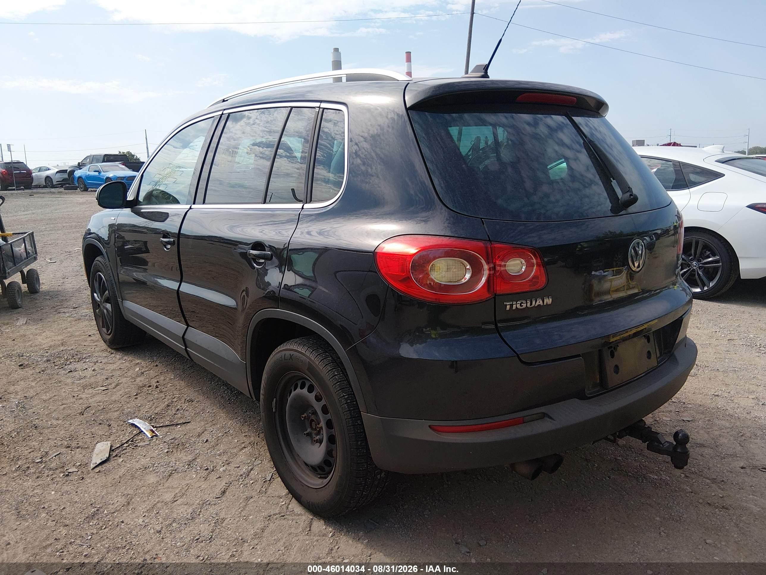 2010 Volkswagen Tiguan Wolfsburg Edition Black vin: WVGBV7AX9AW534560