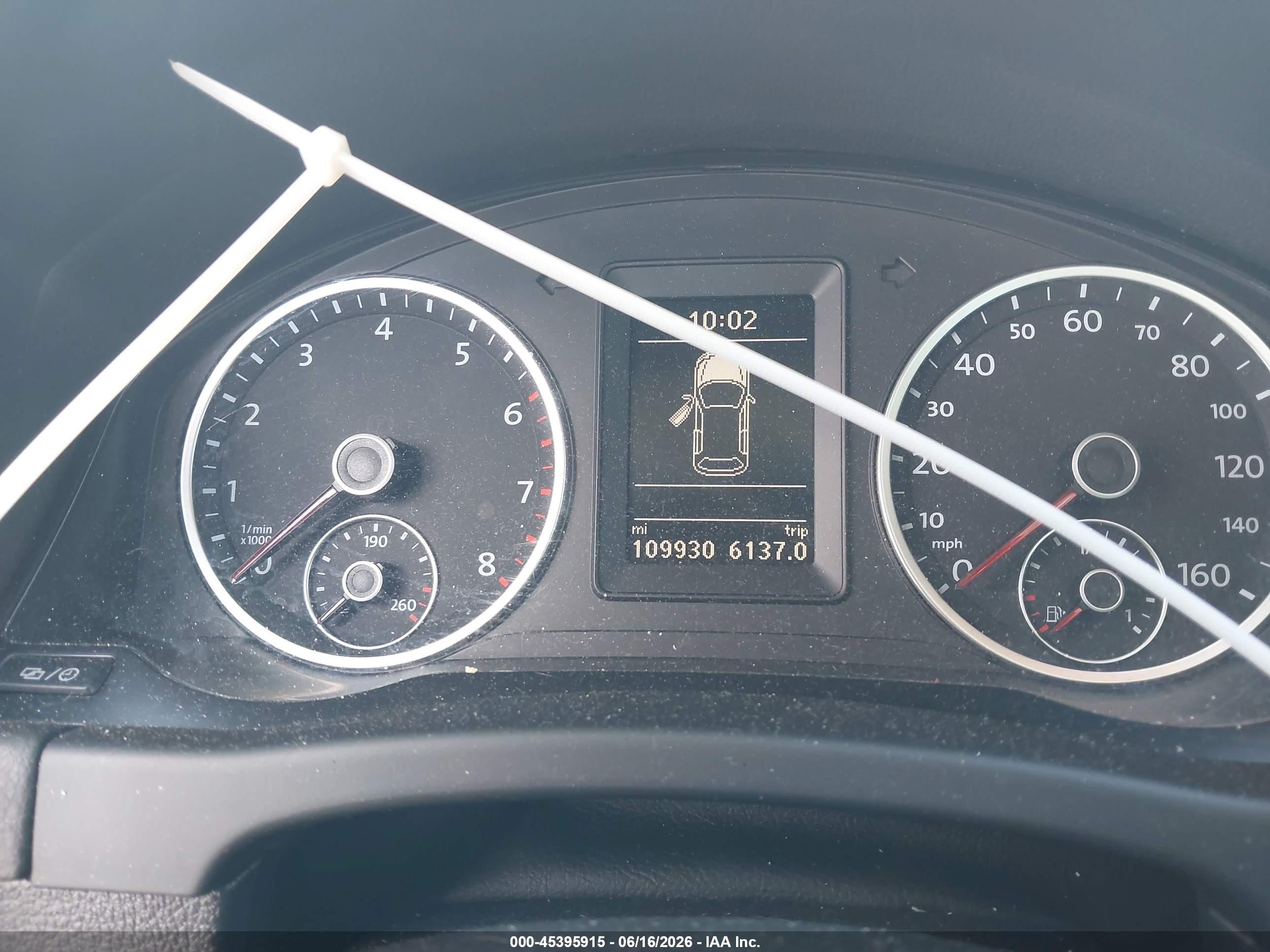 2013 Volkswagen Tiguan Se Синий vin: WVGBV7AX9DW537785