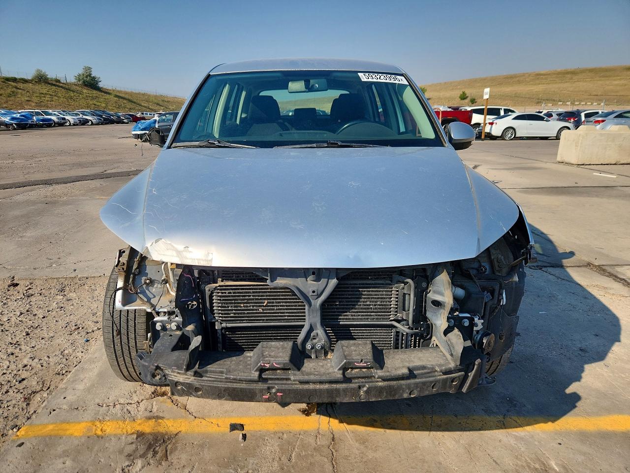 2013 Volkswagen Tiguan S Silver vin: WVGBV7AX9DW551136