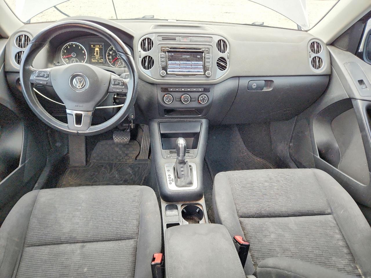2015 Volkswagen Tiguan S Gray vin: WVGBV7AX9FW508435