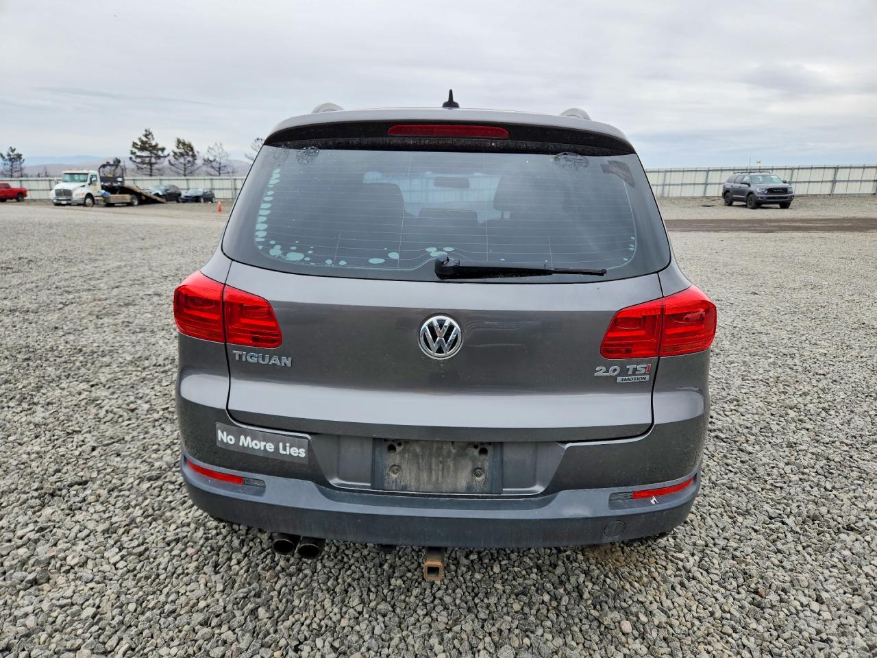 2015 Volkswagen Tiguan S Gray vin: WVGBV7AX9FW508435