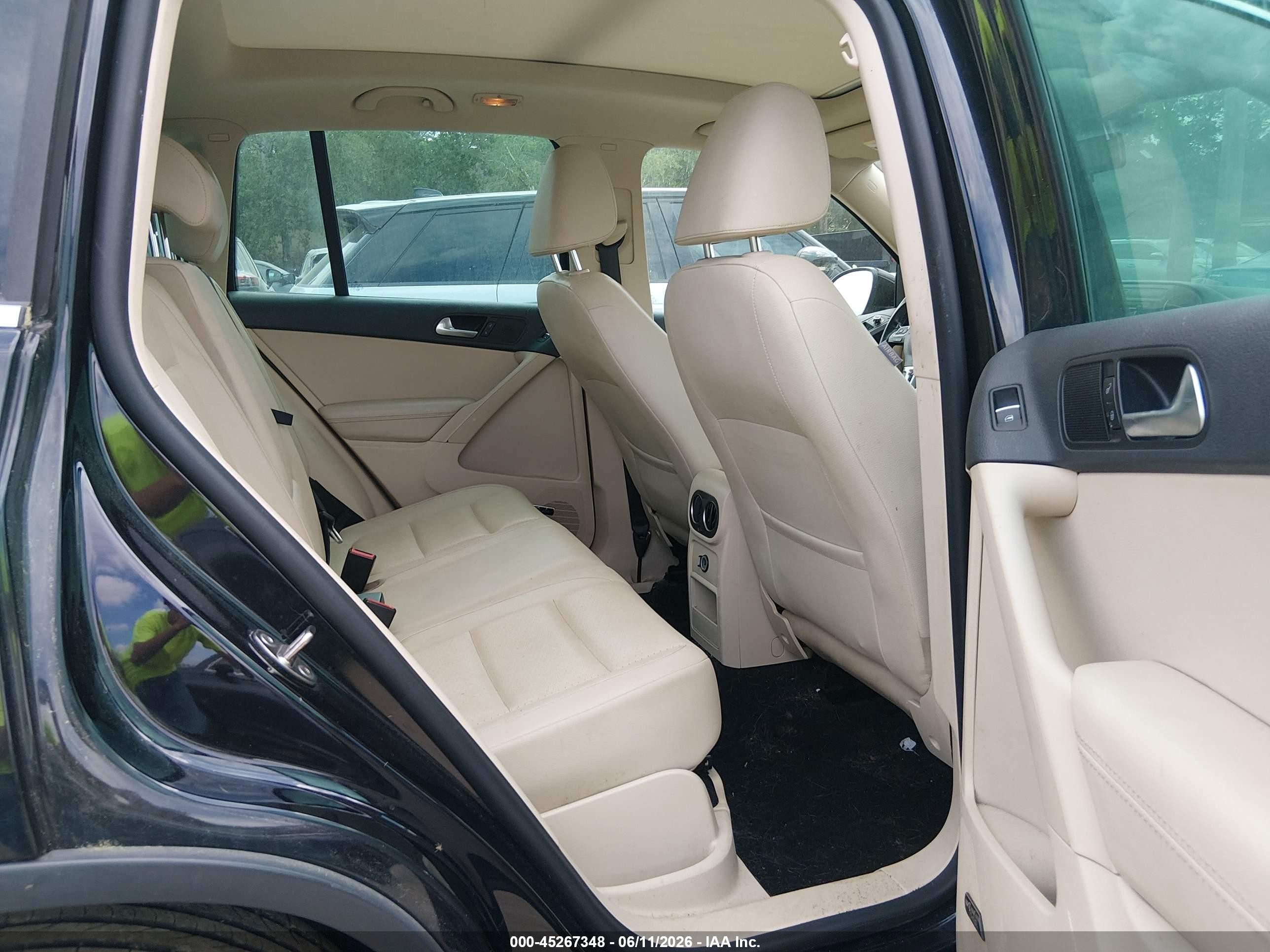 2015 Volkswagen Tiguan Sel Black vin: WVGBV7AX9FW572085