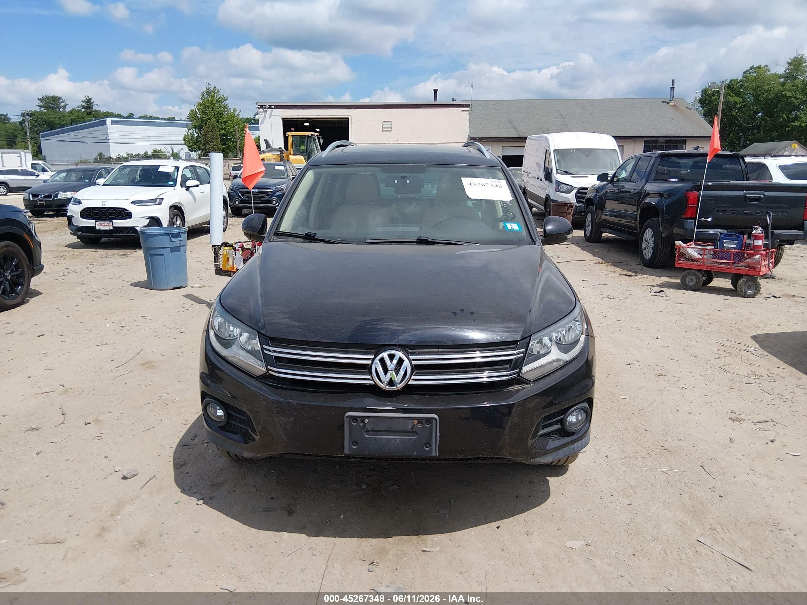 2015 Volkswagen Tiguan Sel Black vin: WVGBV7AX9FW572085