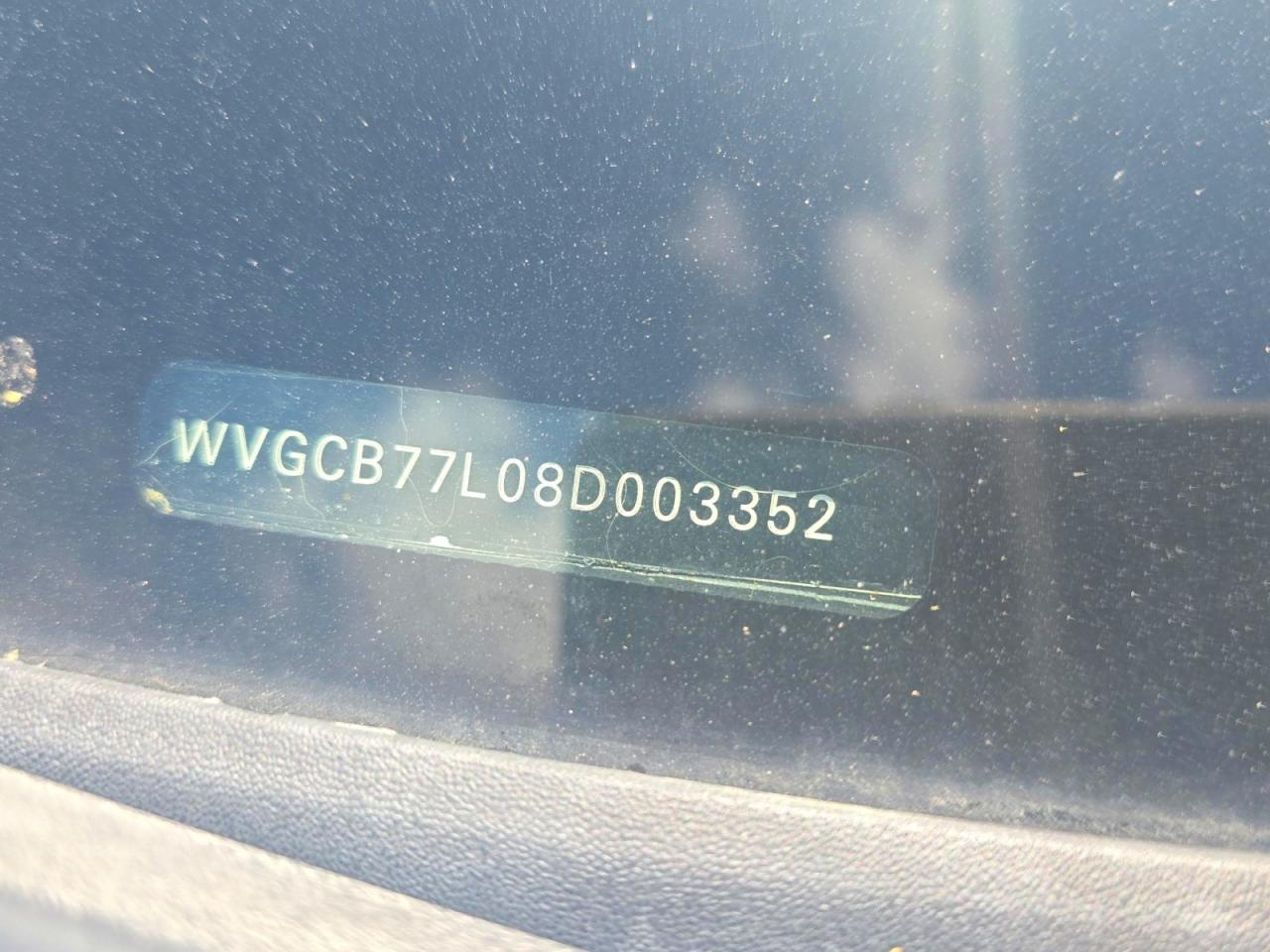 2008 Volkswagen Touareg 2 V8 Gray vin: WVGCB77L08D003352