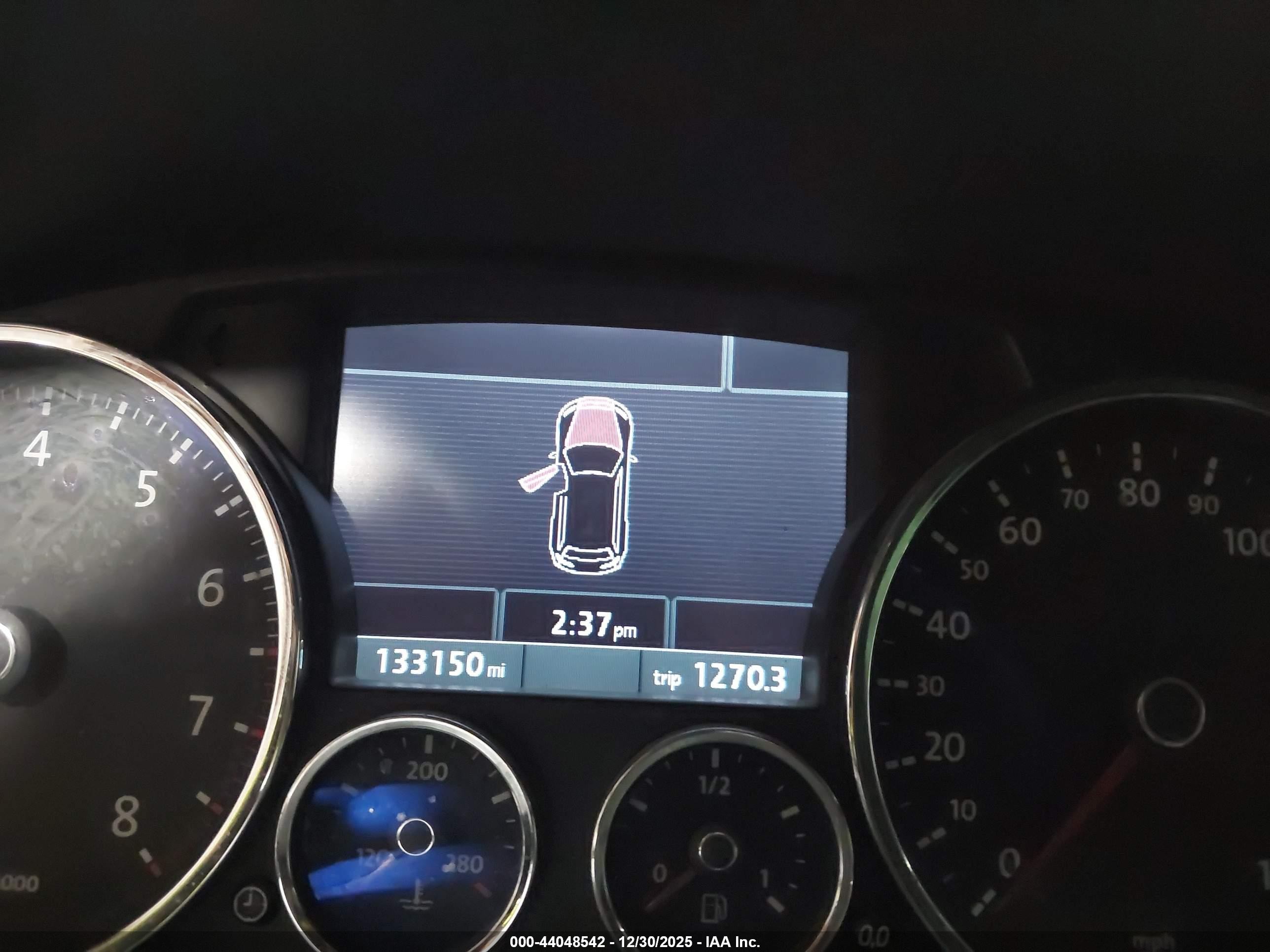 2008 Volkswagen Touareg 2 V8 Fsi Gray vin: WVGCB77L88D036924
