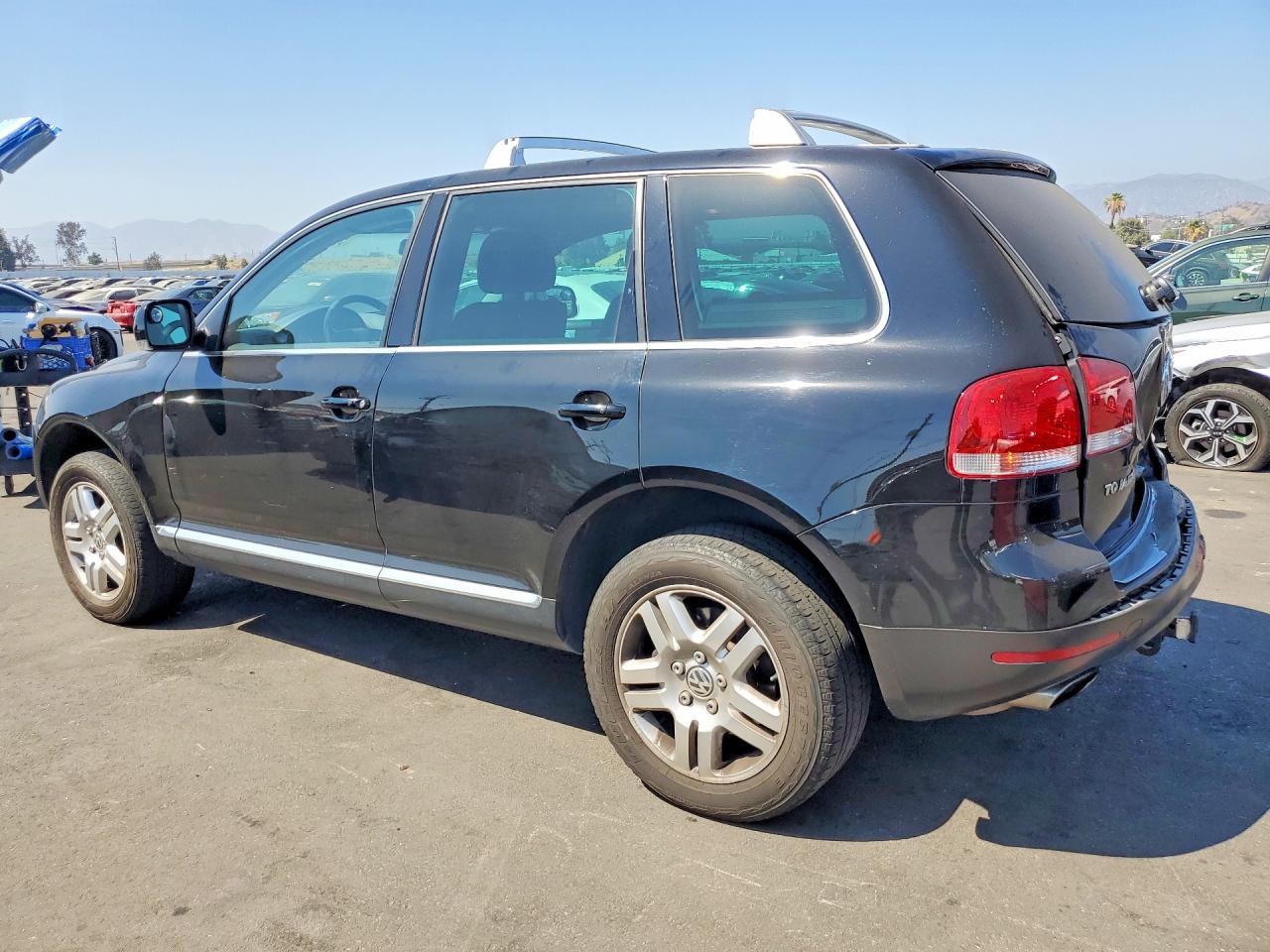 2004 Volkswagen Touareg 4.2 Black vin: WVGCM67L94D014395