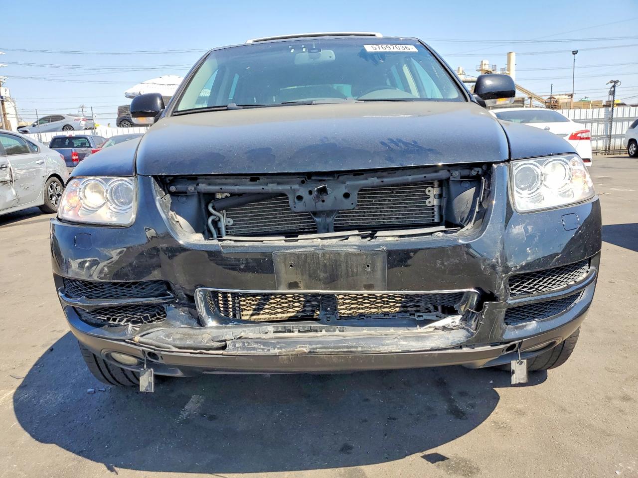 2004 Volkswagen Touareg 4.2 Black vin: WVGCM67L94D014395