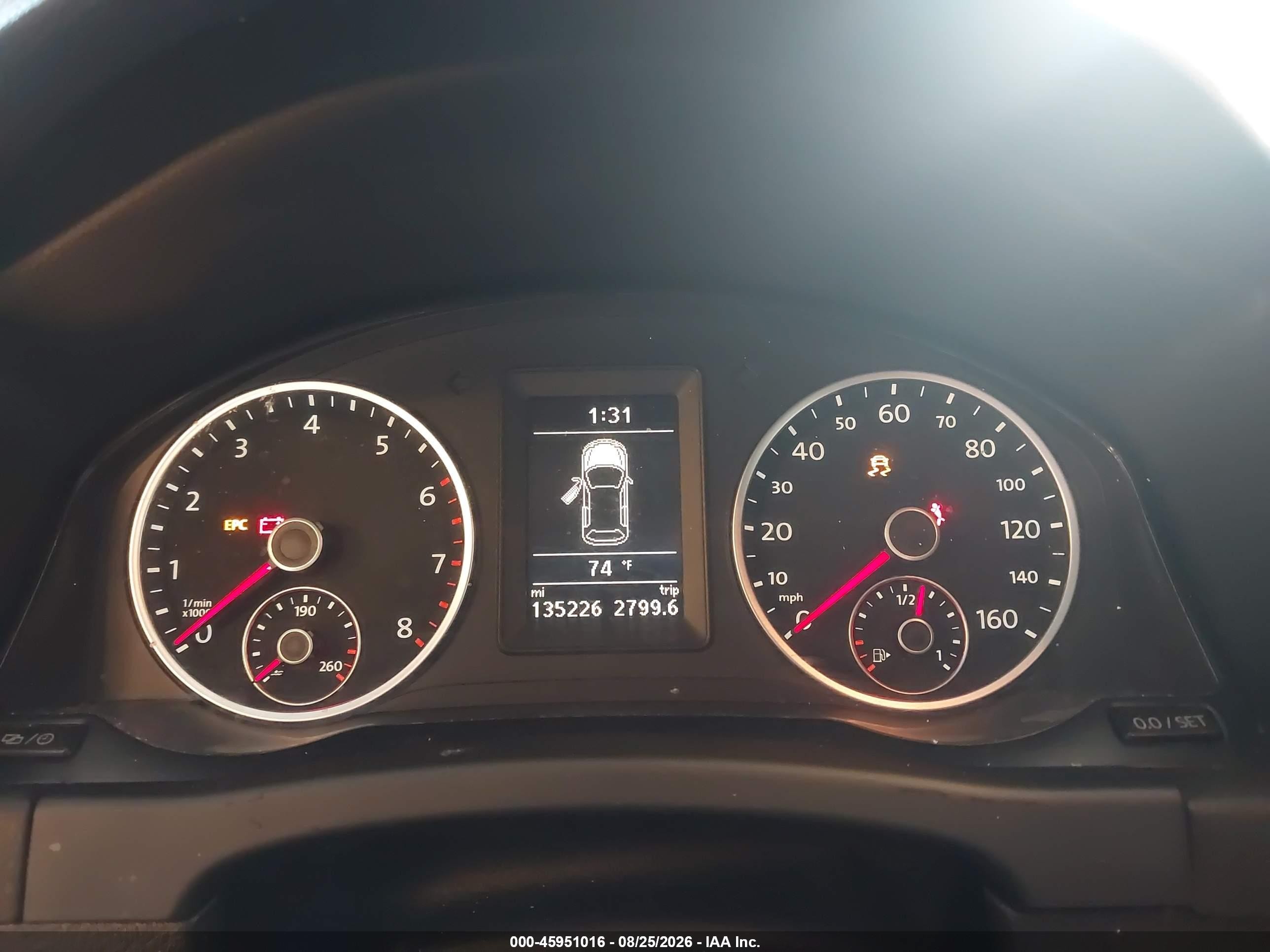 2013 Volkswagen Tiguan S Gray vin: WVGCV3AX6DW578470
