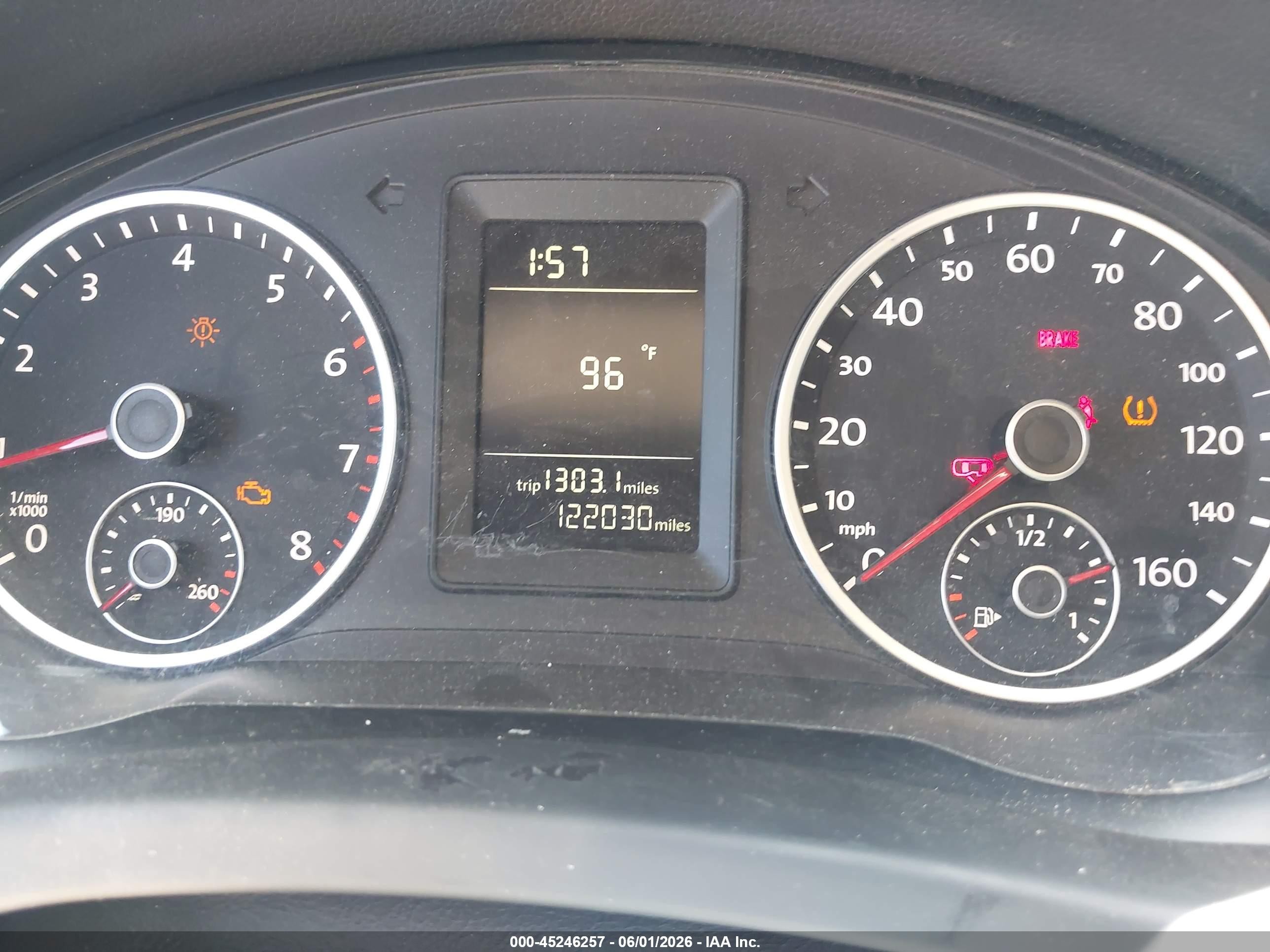 2010 Volkswagen Tiguan S Blue vin: WVGCV7AX0AW003767