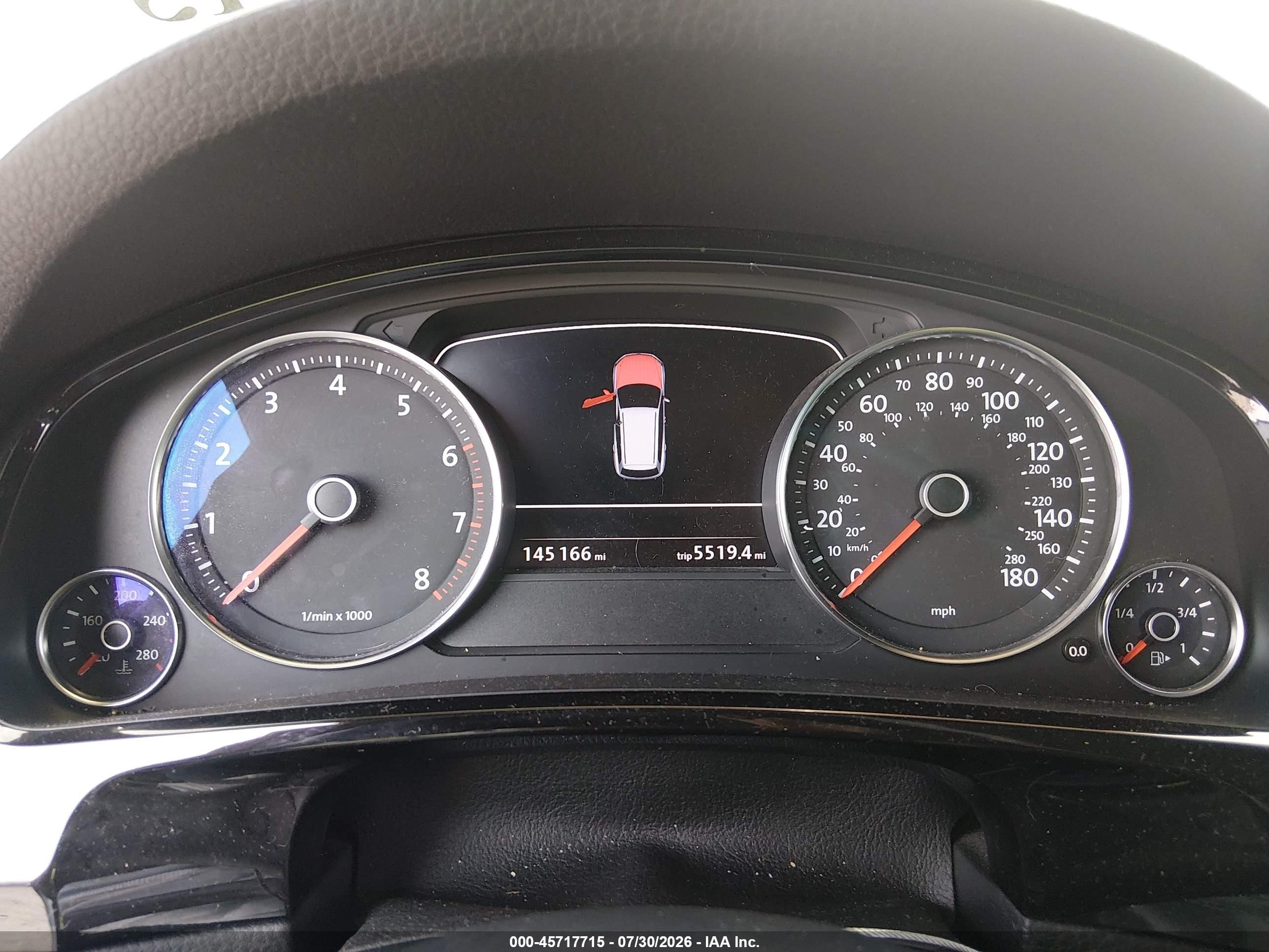 2014 Volkswagen Touareg 3.6l R-line White vin: WVGDF9BP8ED004503