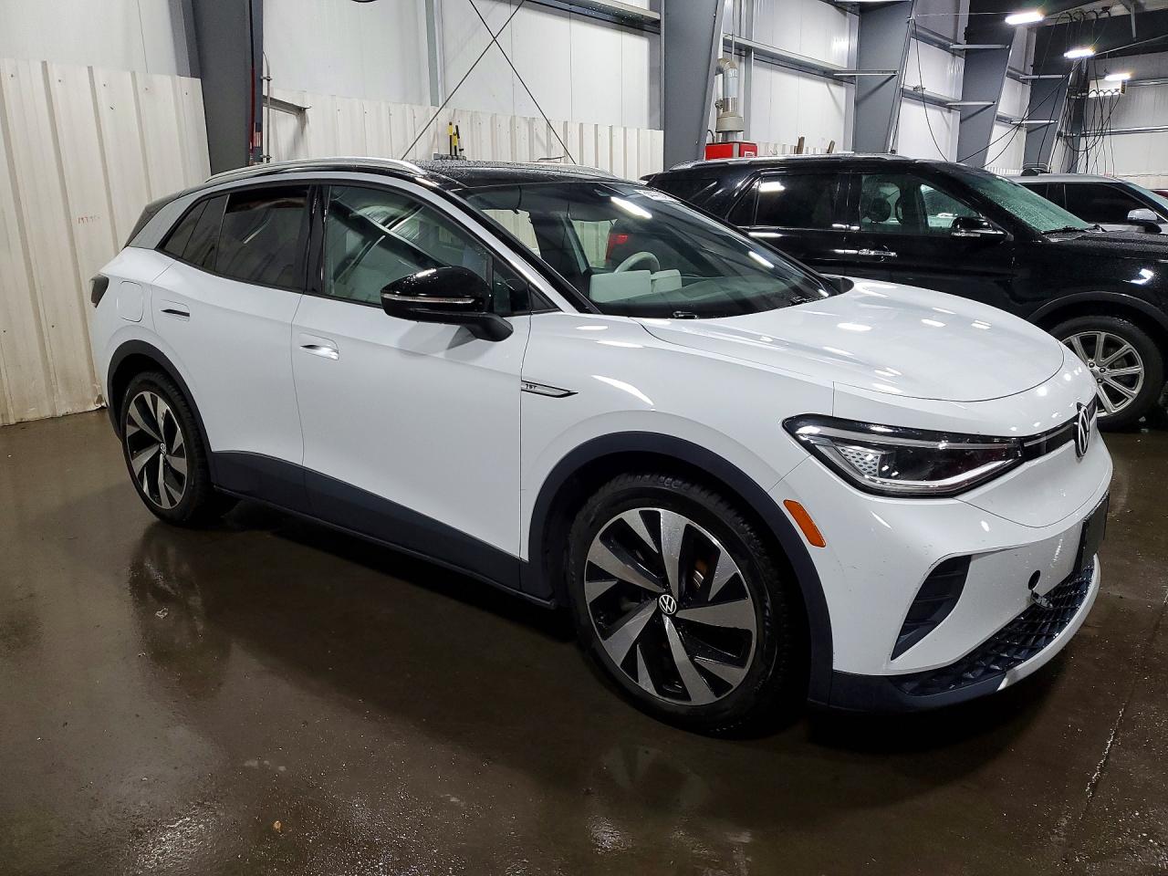 2021 Volkswagen Id.4 First Edition White vin: WVGDMPE22MP009025
