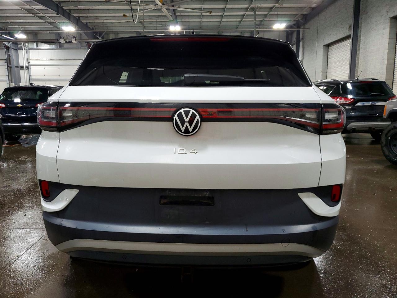 2021 Volkswagen Id.4 First Edition White vin: WVGDMPE22MP009025