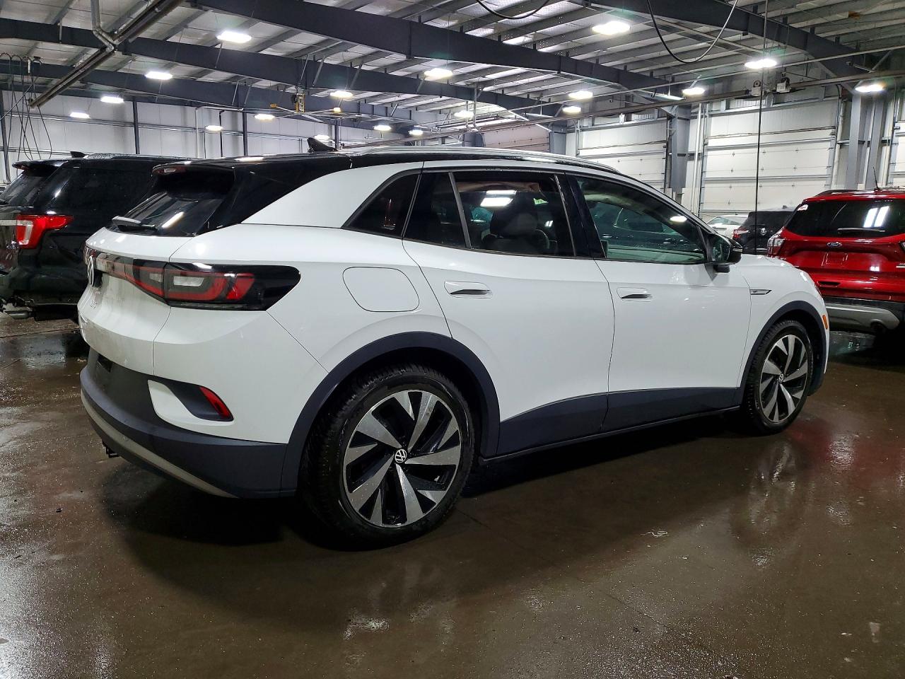 2021 Volkswagen Id.4 First Edition Белый vin: WVGDMPE22MP009025