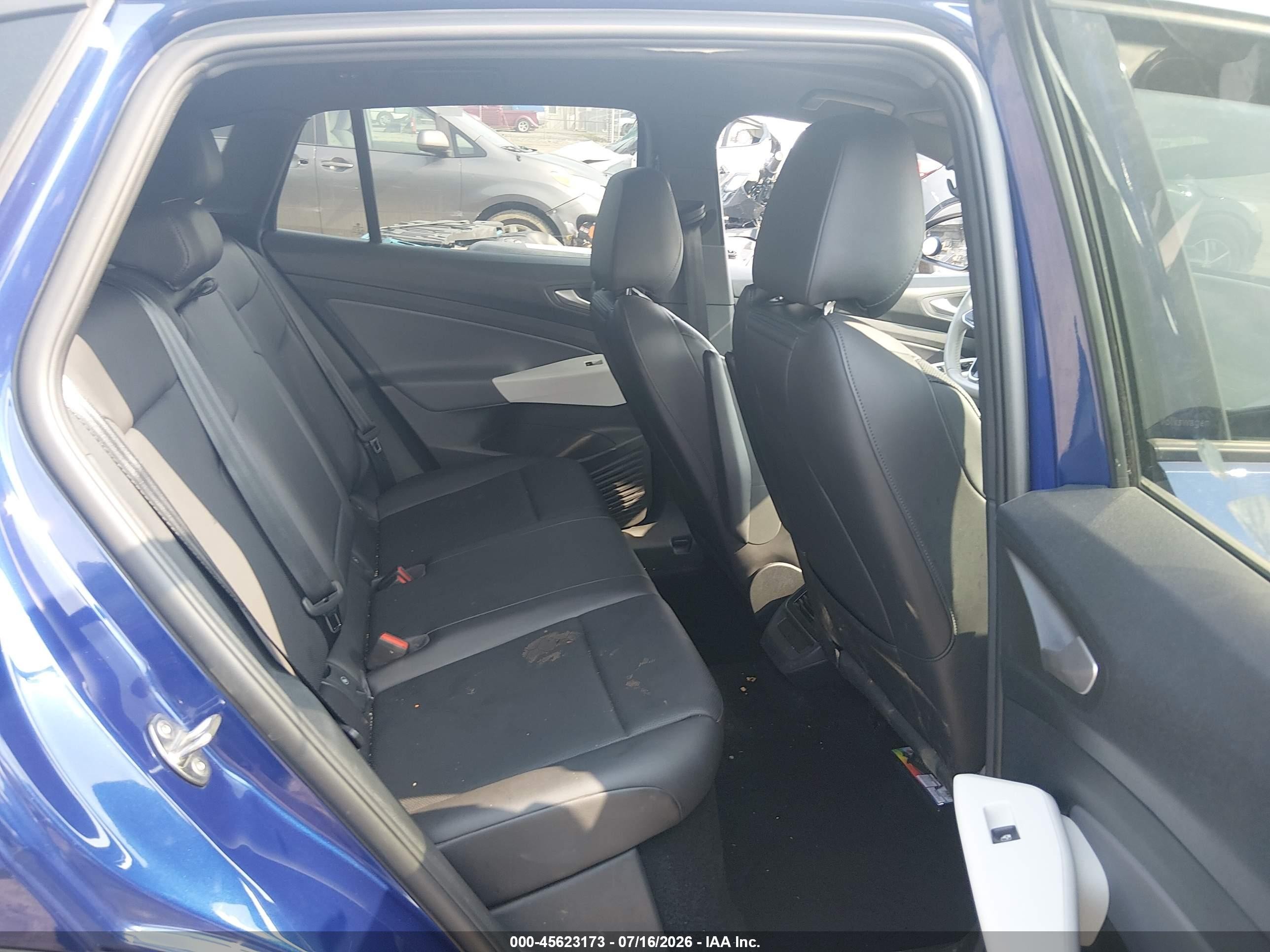 2021 Volkswagen Id.4 1st Edition Blue vin: WVGDMPE23MP012886