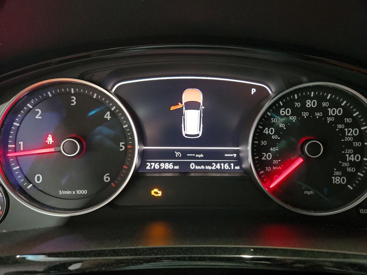 2014 Volkswagen Touareg Tdi Black vin: WVGDP9BP2ED005031