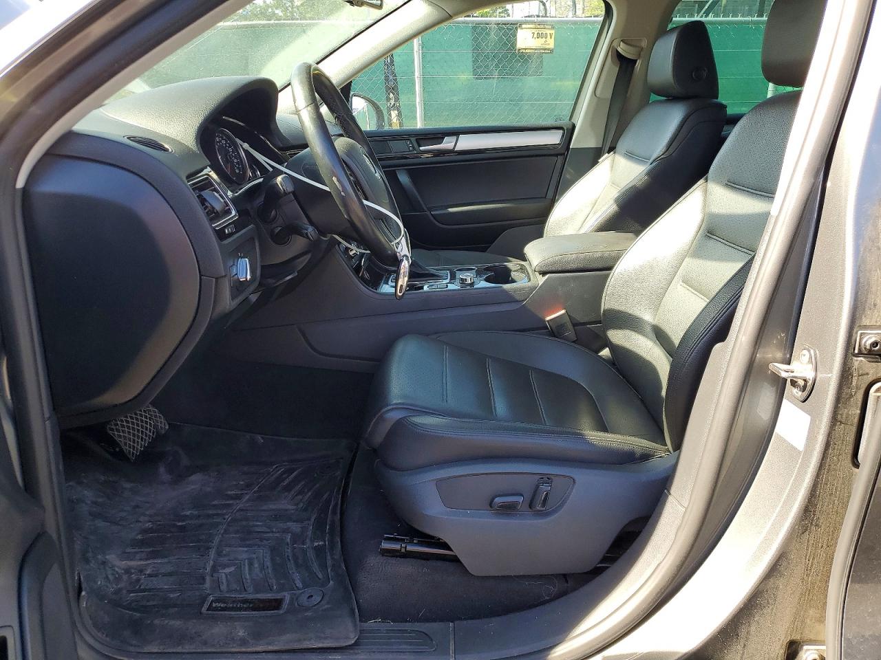 2014 Volkswagen Touareg V6 Серый vin: WVGEF9BP0ED013054