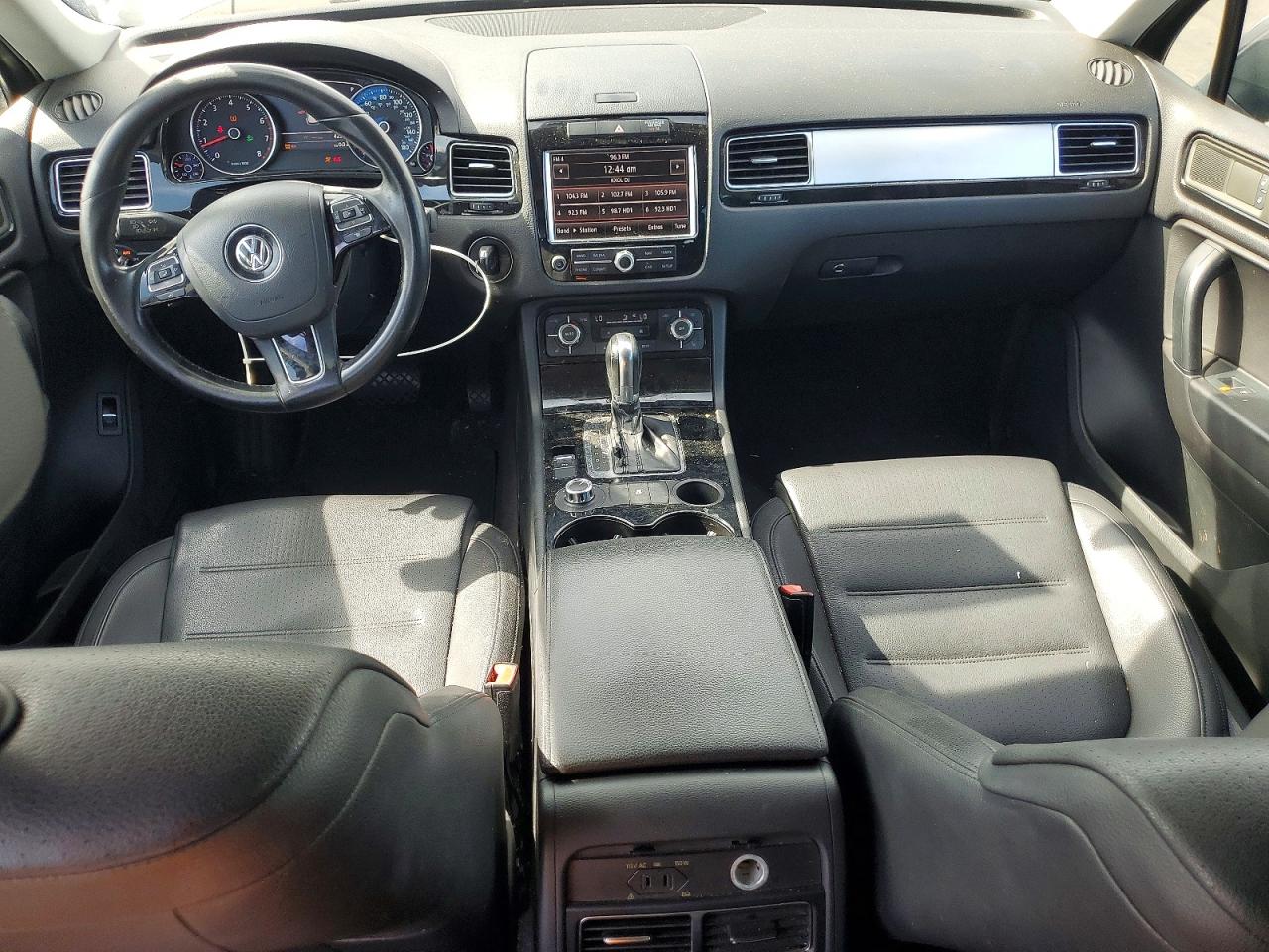 2012 Volkswagen Touareg V6 Gray vin: WVGEF9BP2CD011934
