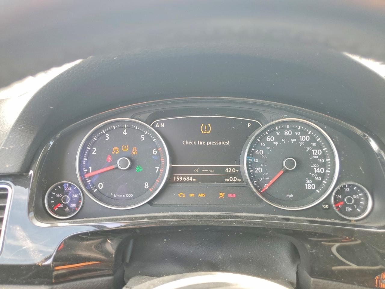 2012 Volkswagen Touareg V6 Gray vin: WVGEF9BP2CD011934
