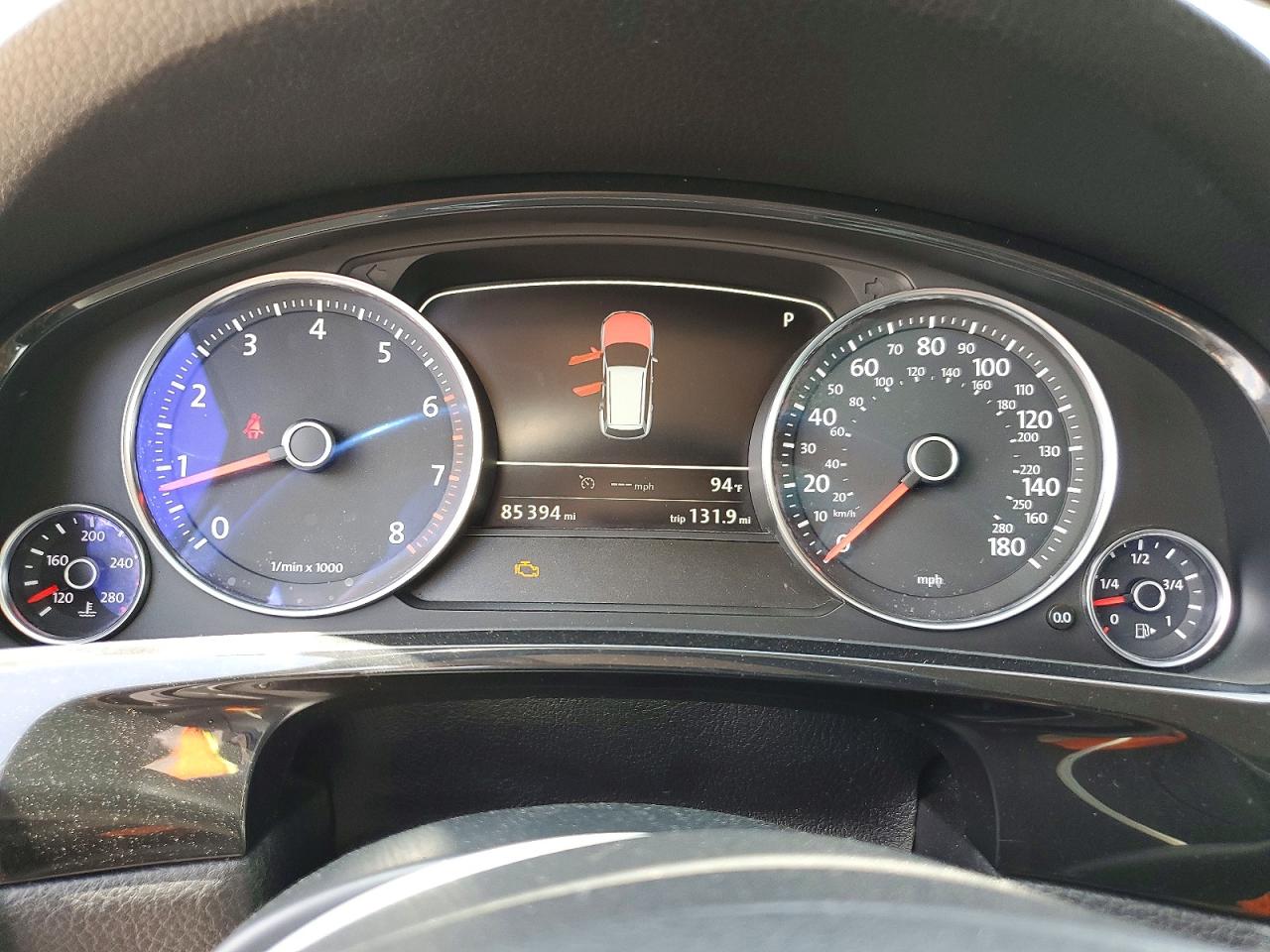 2014 Volkswagen Touareg V6 Gray vin: WVGEF9BP2ED003917
