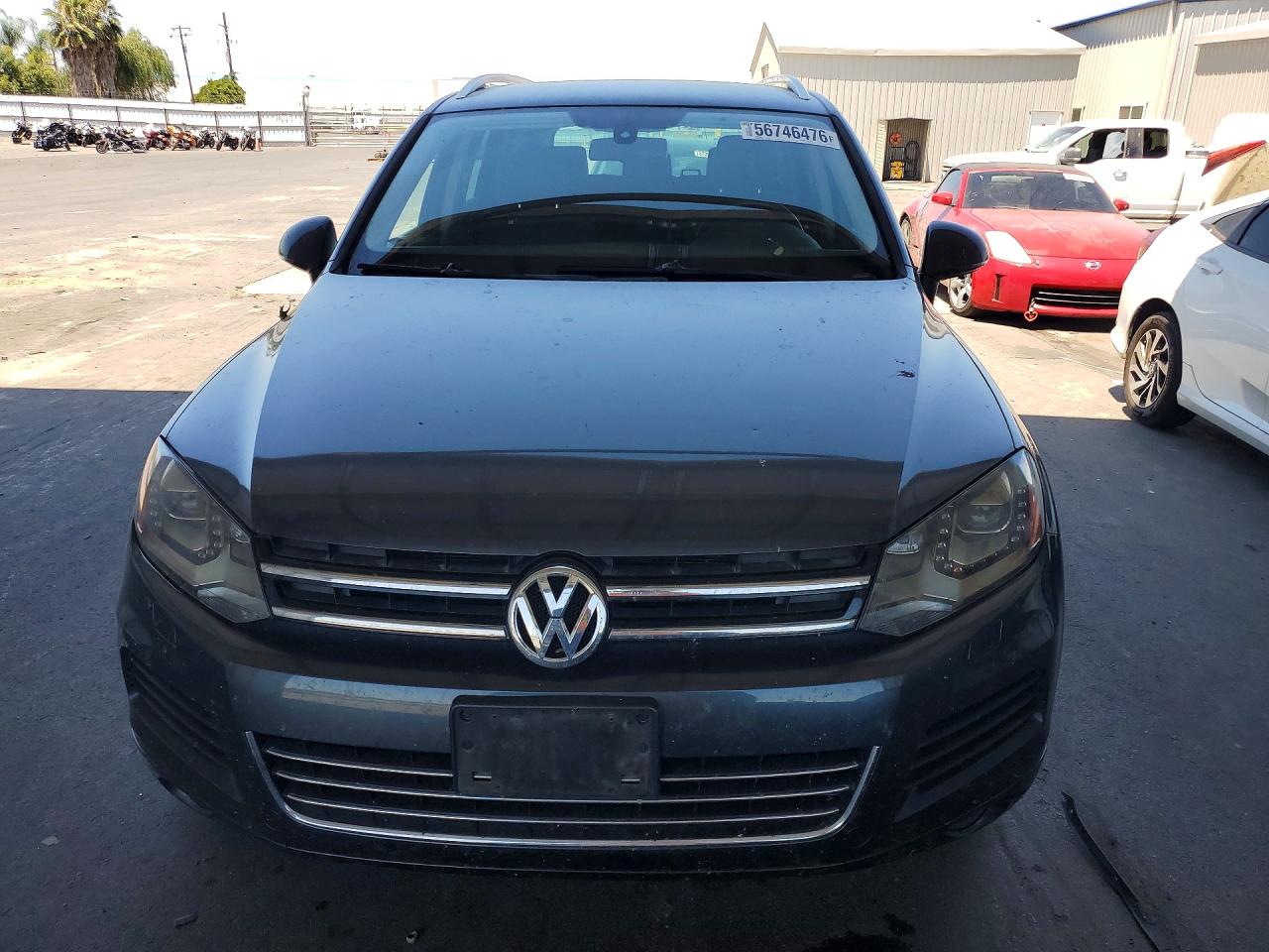 2013 Volkswagen Touareg V6 Charcoal vin: WVGEF9BP4DD008275