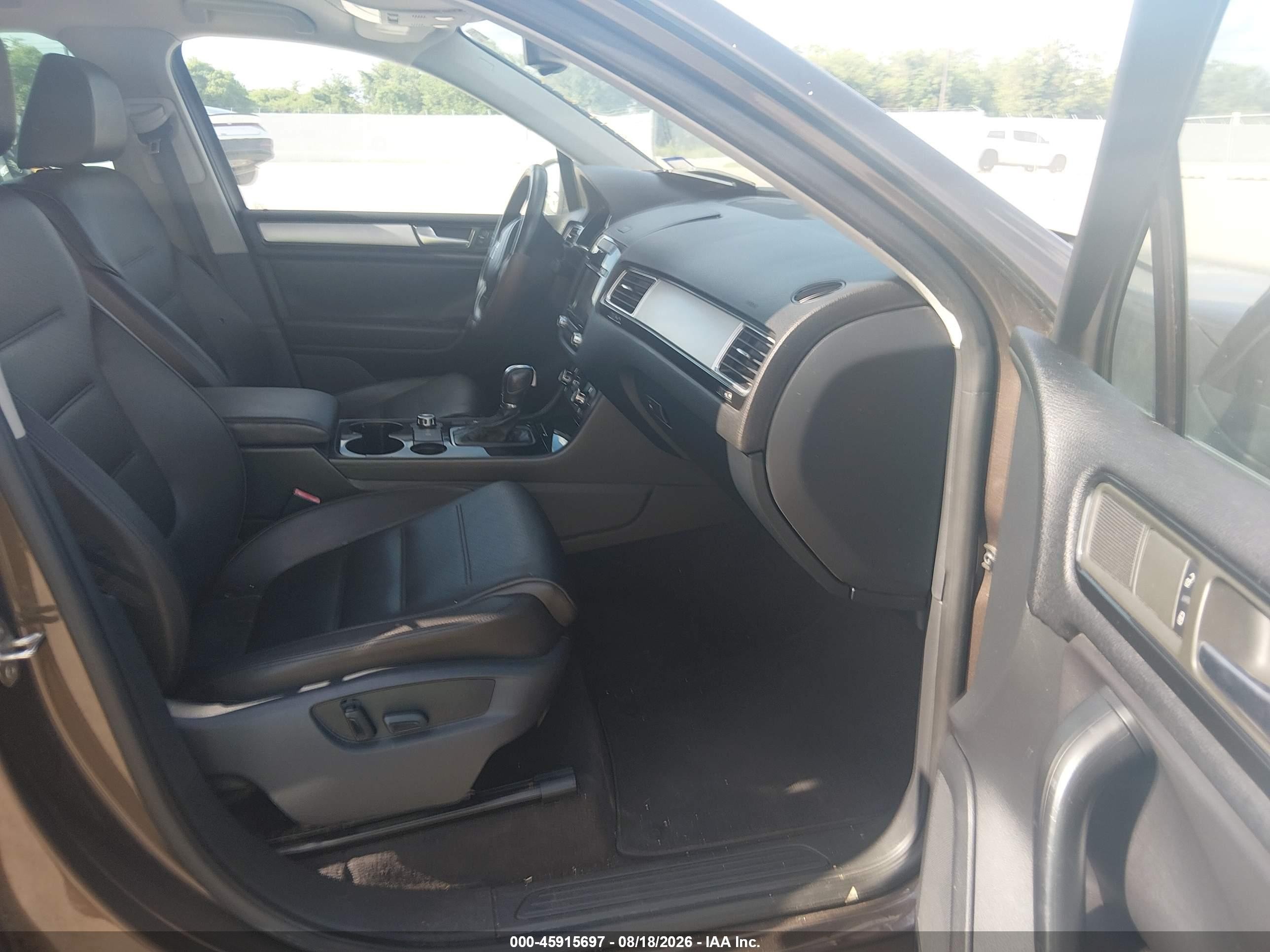 2013 Volkswagen Touareg Vr6 Sport Brown vin: WVGEF9BP4DD009586